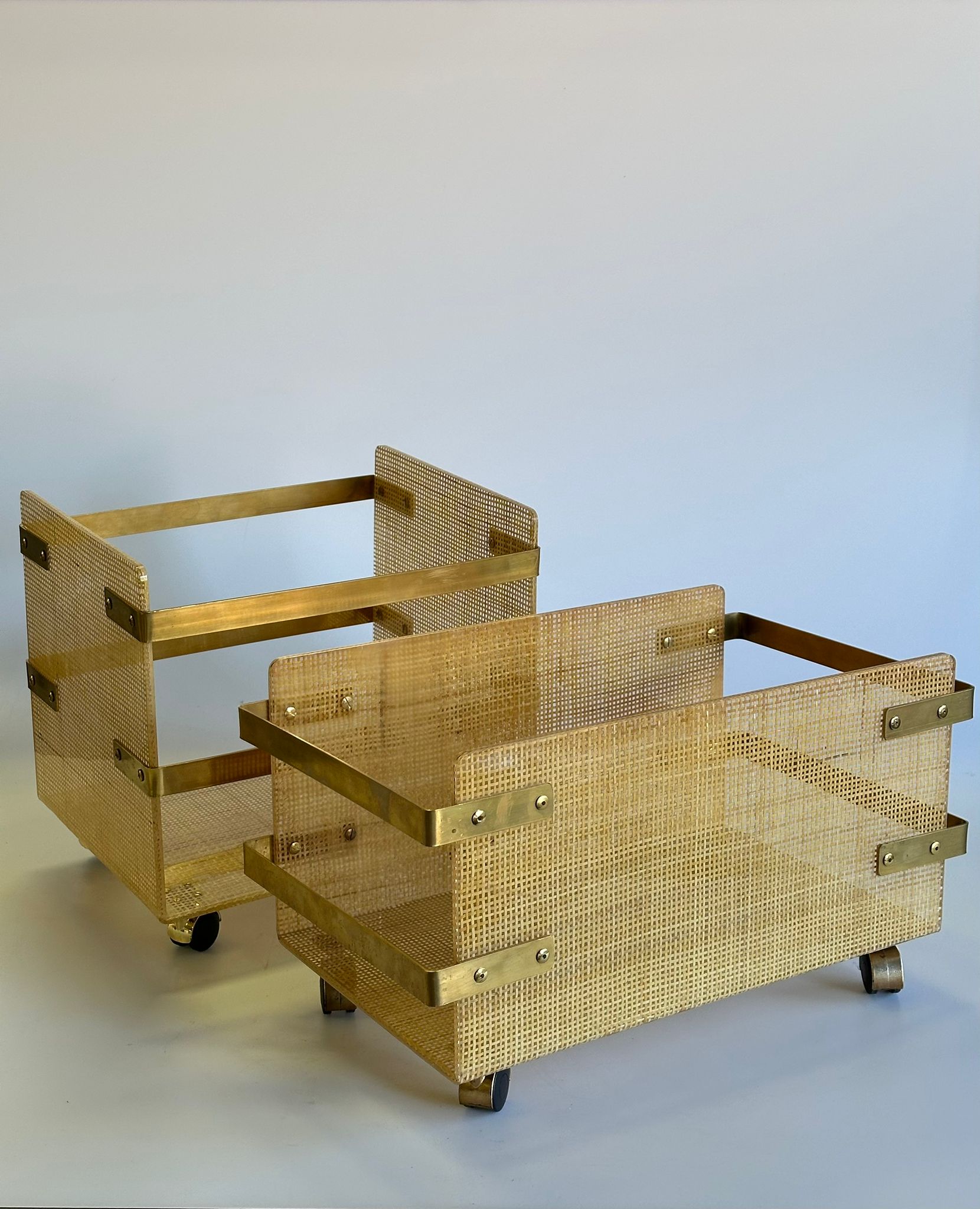 PRE-ORDER: 1970s Lucite Magazine Holder for Christian Dior Home