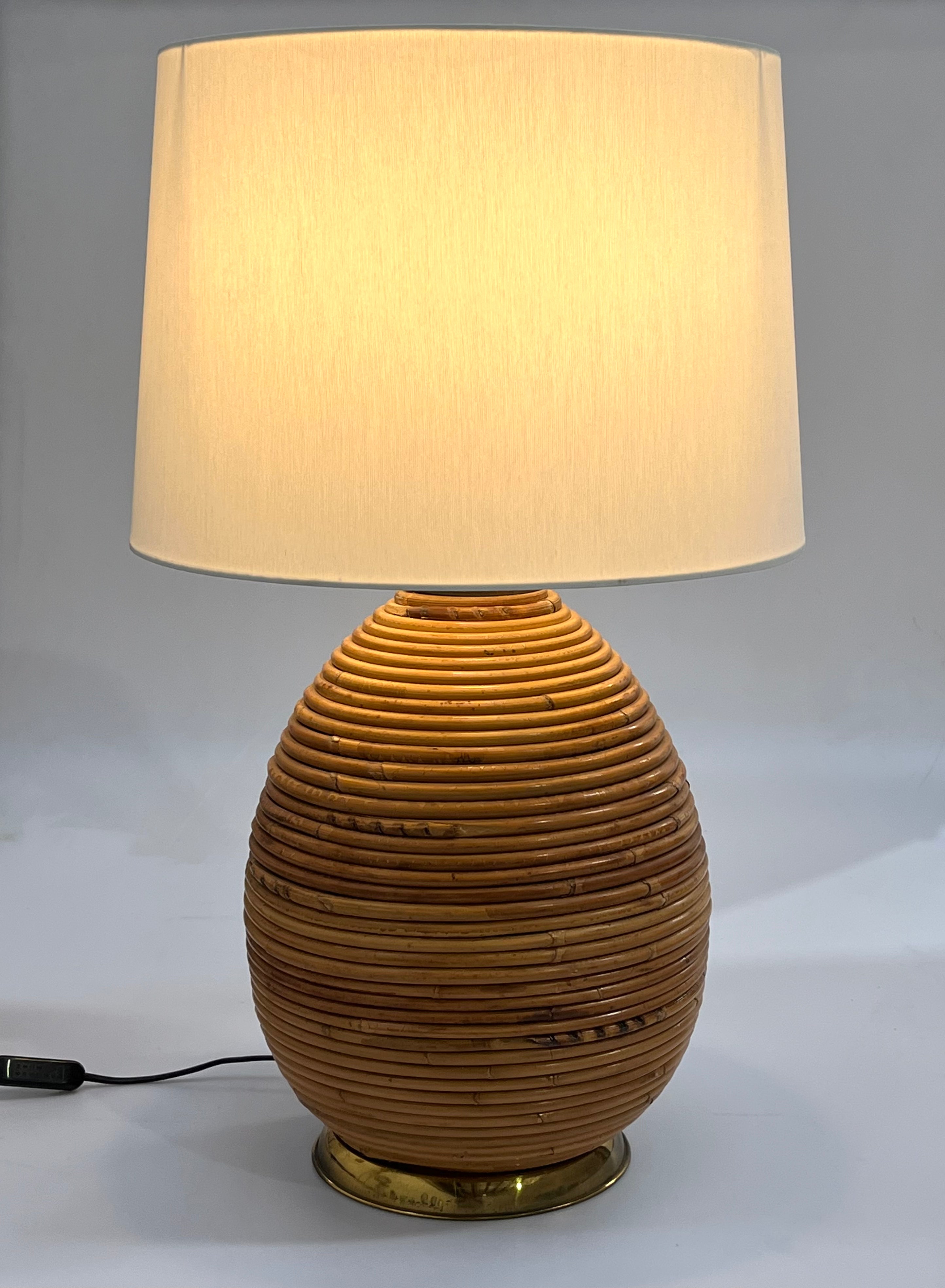Vintage Italian Gabriella Crespi Style Lamp