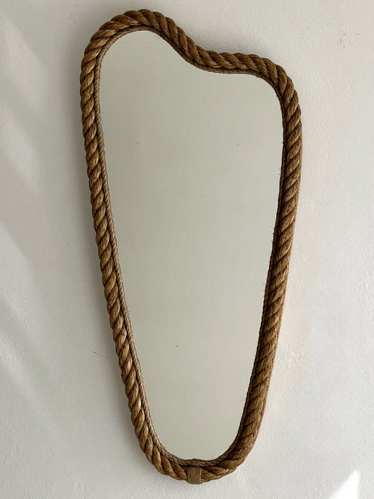 Large French Rope Mirror