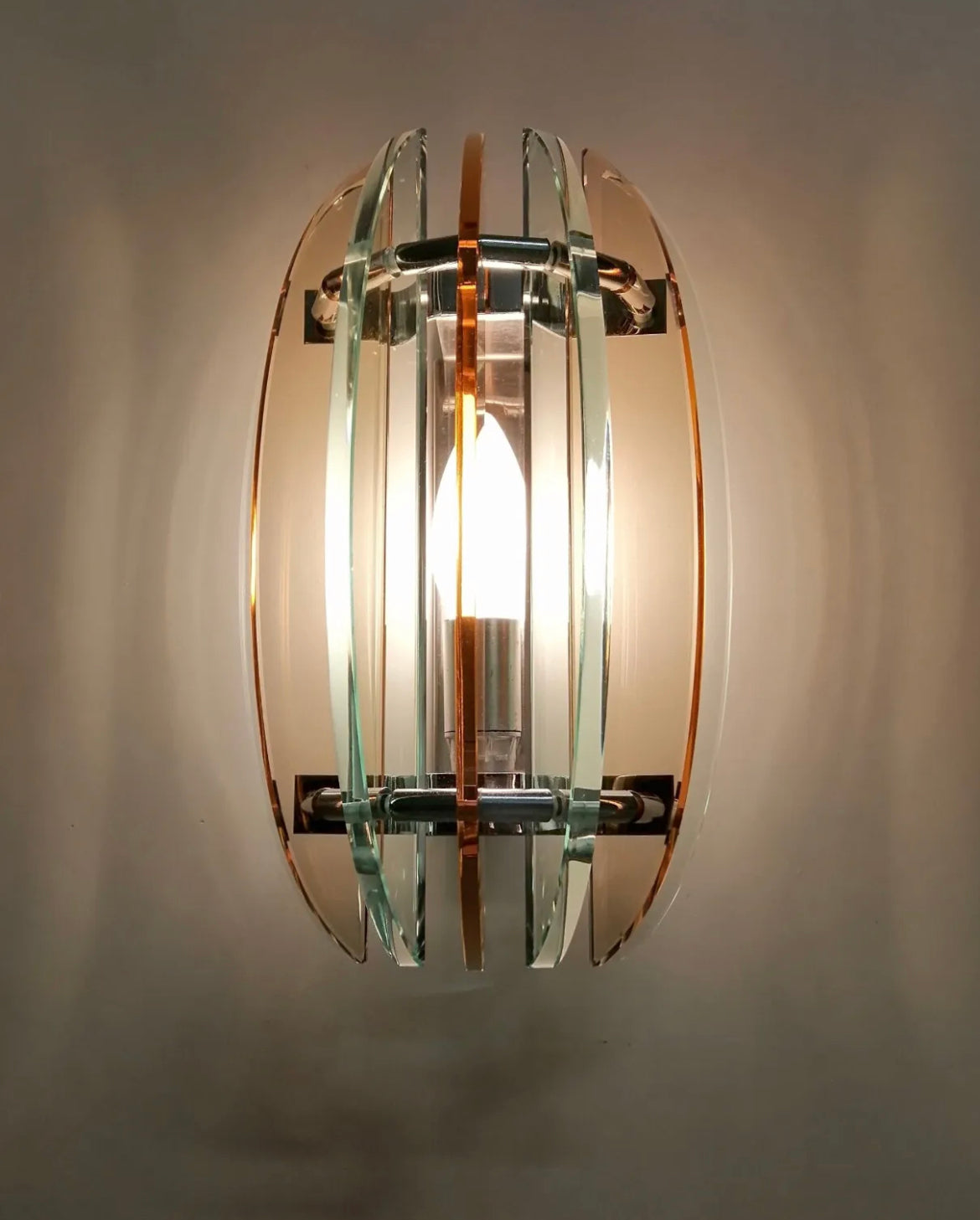 Murano Glass Wall Light by VECA - Five Available
