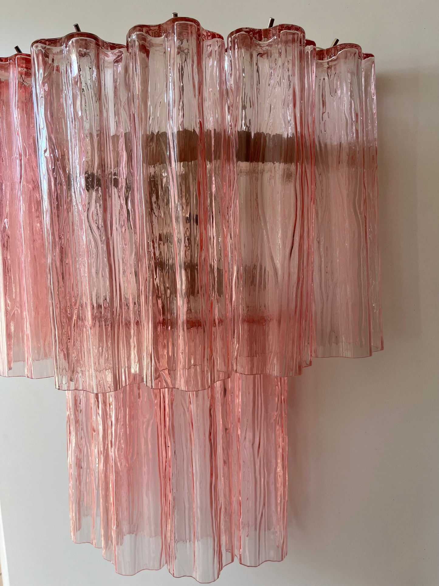 Large Murano Glass Wall Light - Two Available