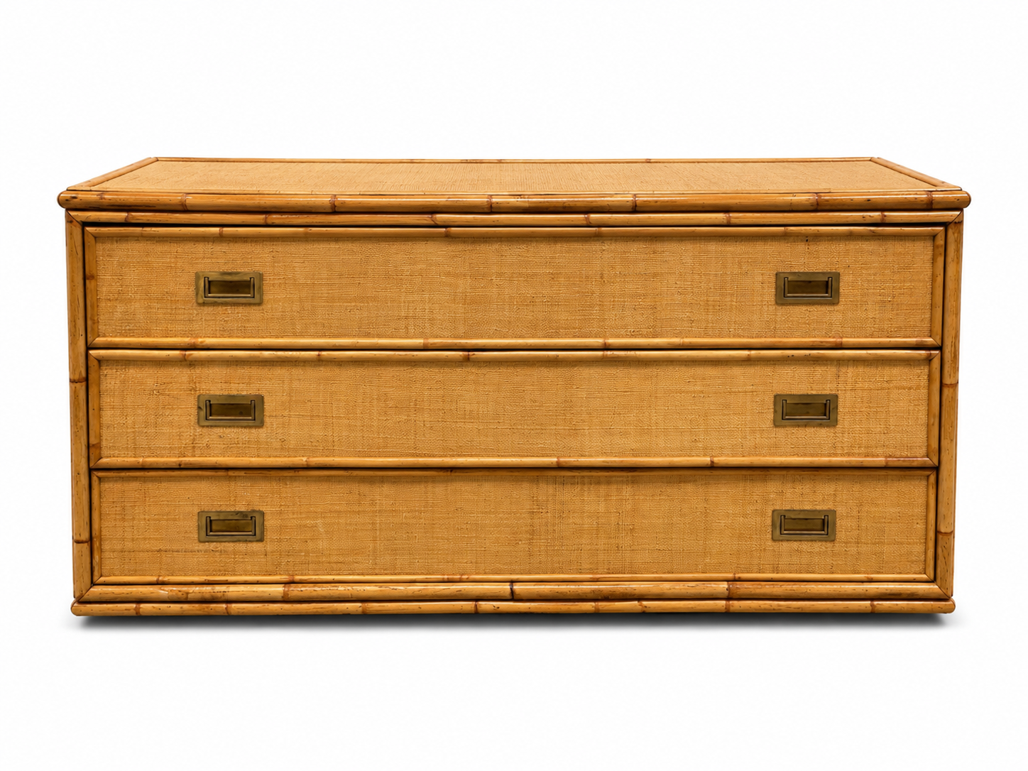 Italian Bamboo Drawers by Dal Vera