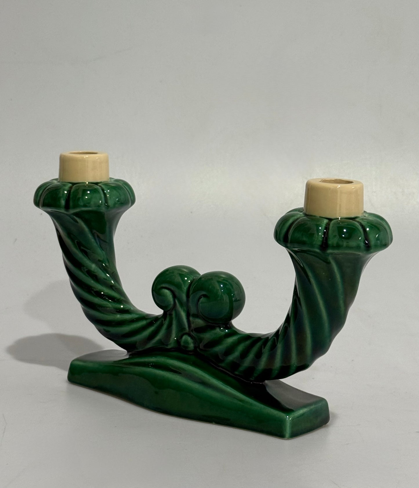 French Ceramic Candle Holder