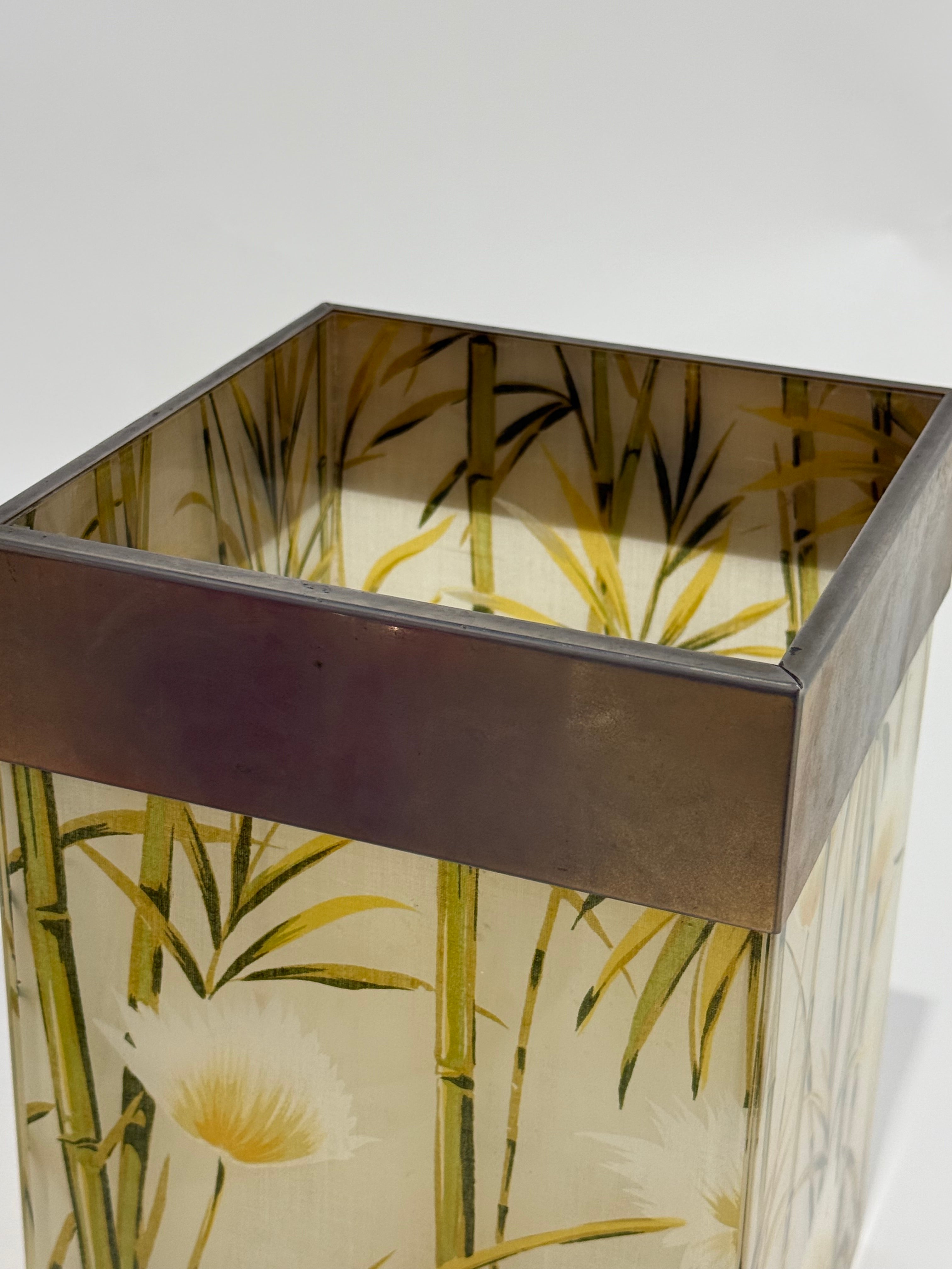Vintage Italian Perspex Basket