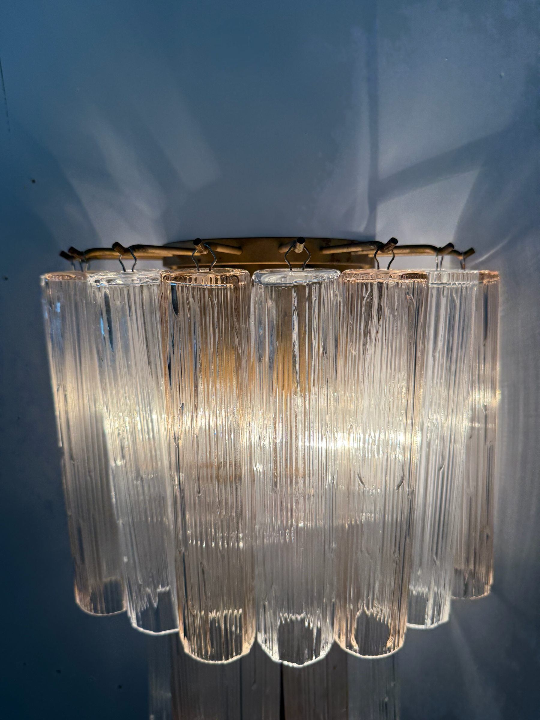 Large Murano Glass Wall Light