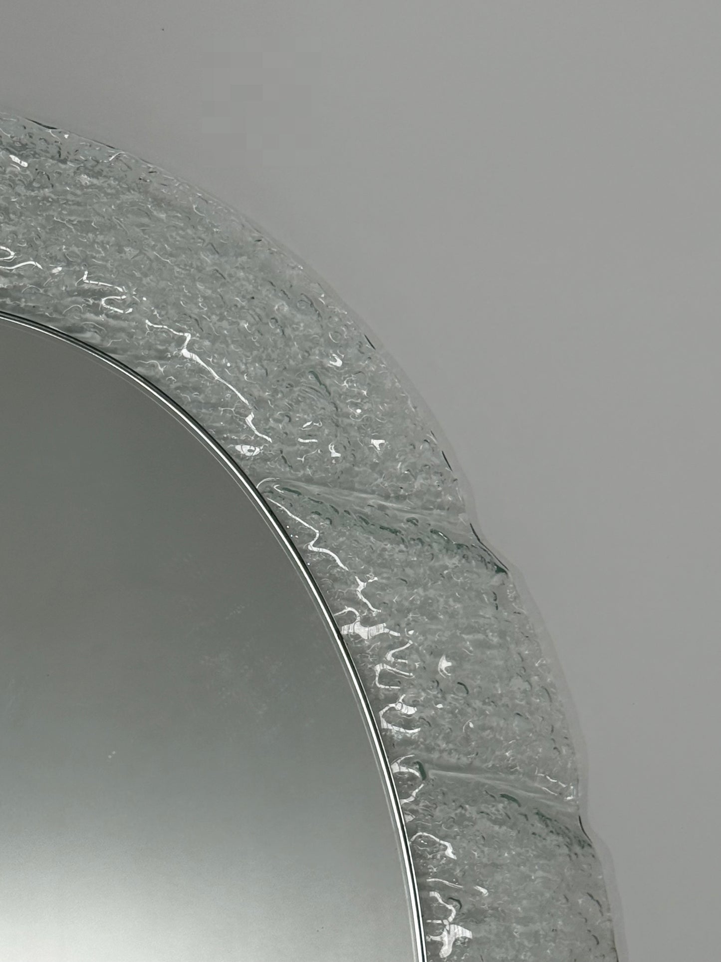 Vintage Moulded Glass Mirror