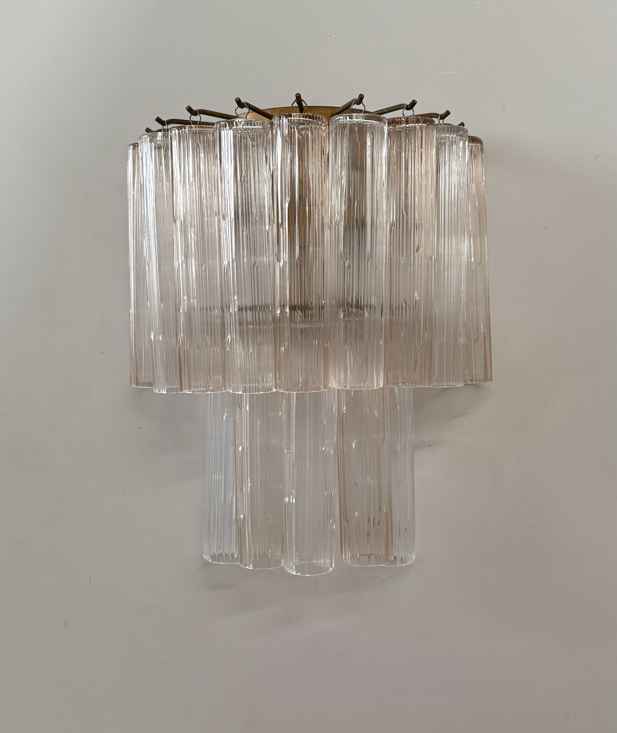 Large Murano Glass Wall Light