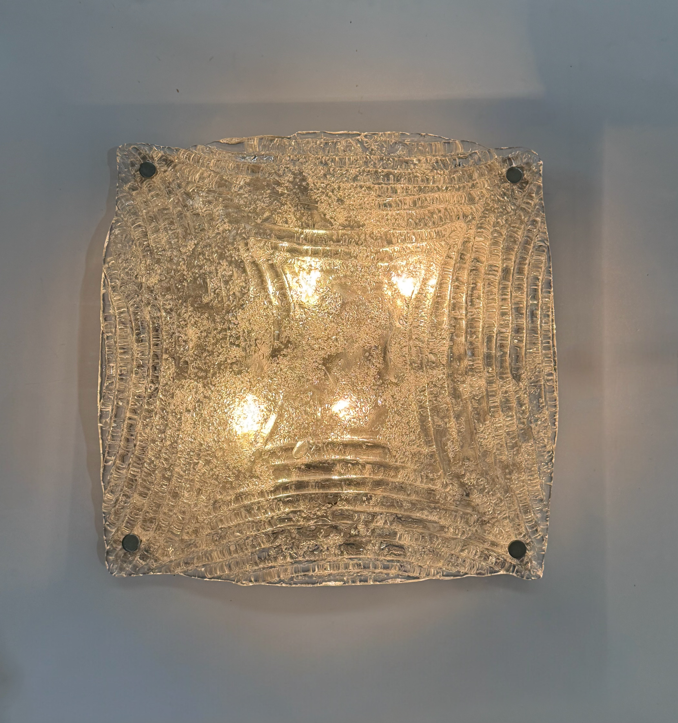 Large Murano Glass Wall Light
