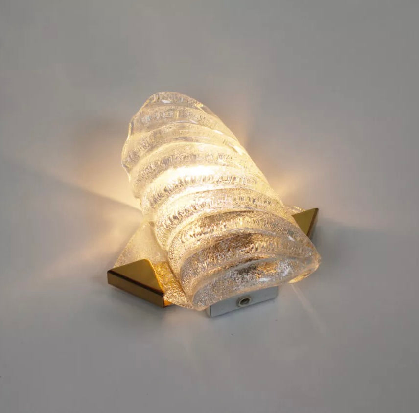 Pair of Murano Wall Lights by Hillebrand