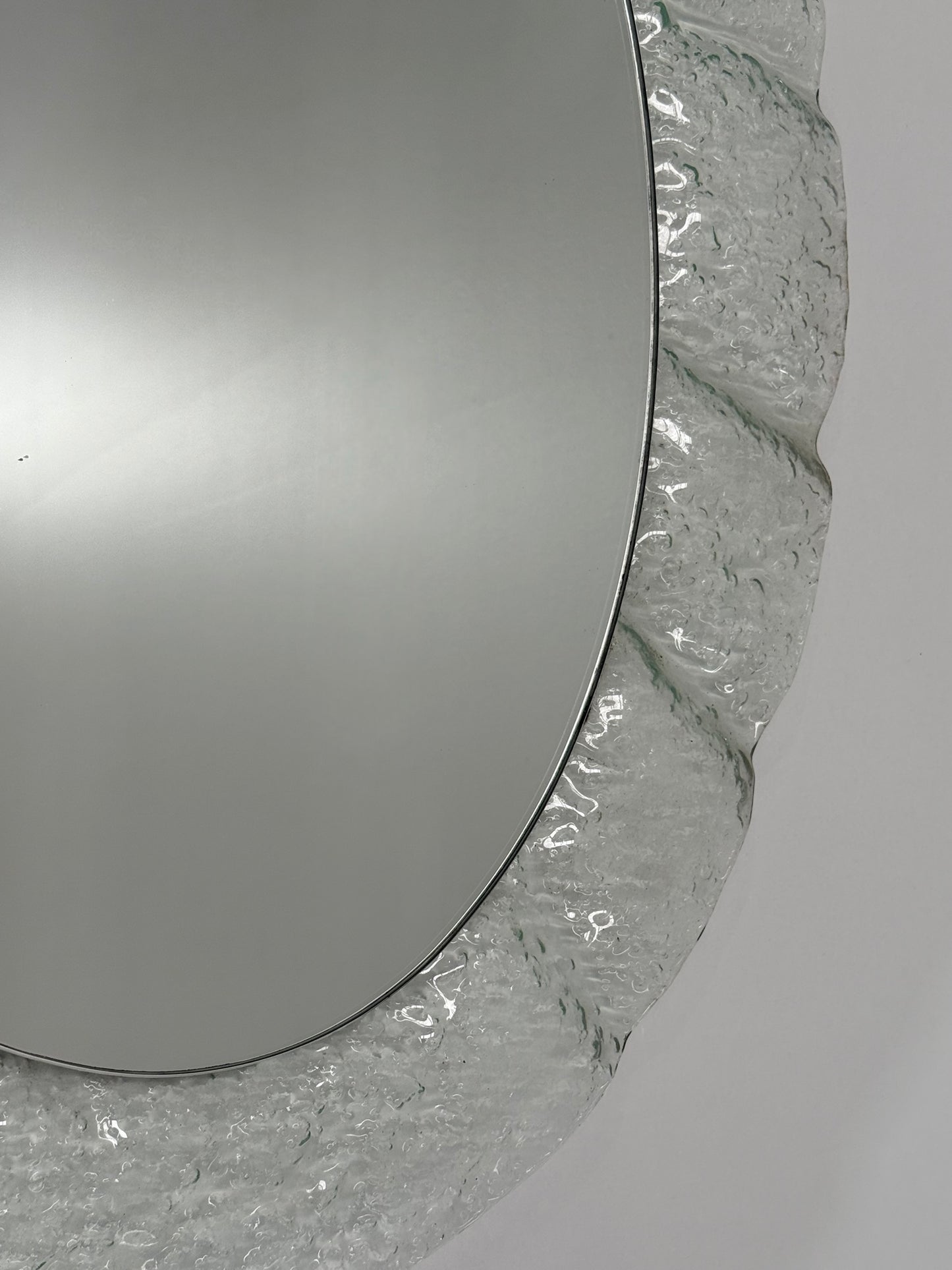 Vintage Moulded Glass Mirror