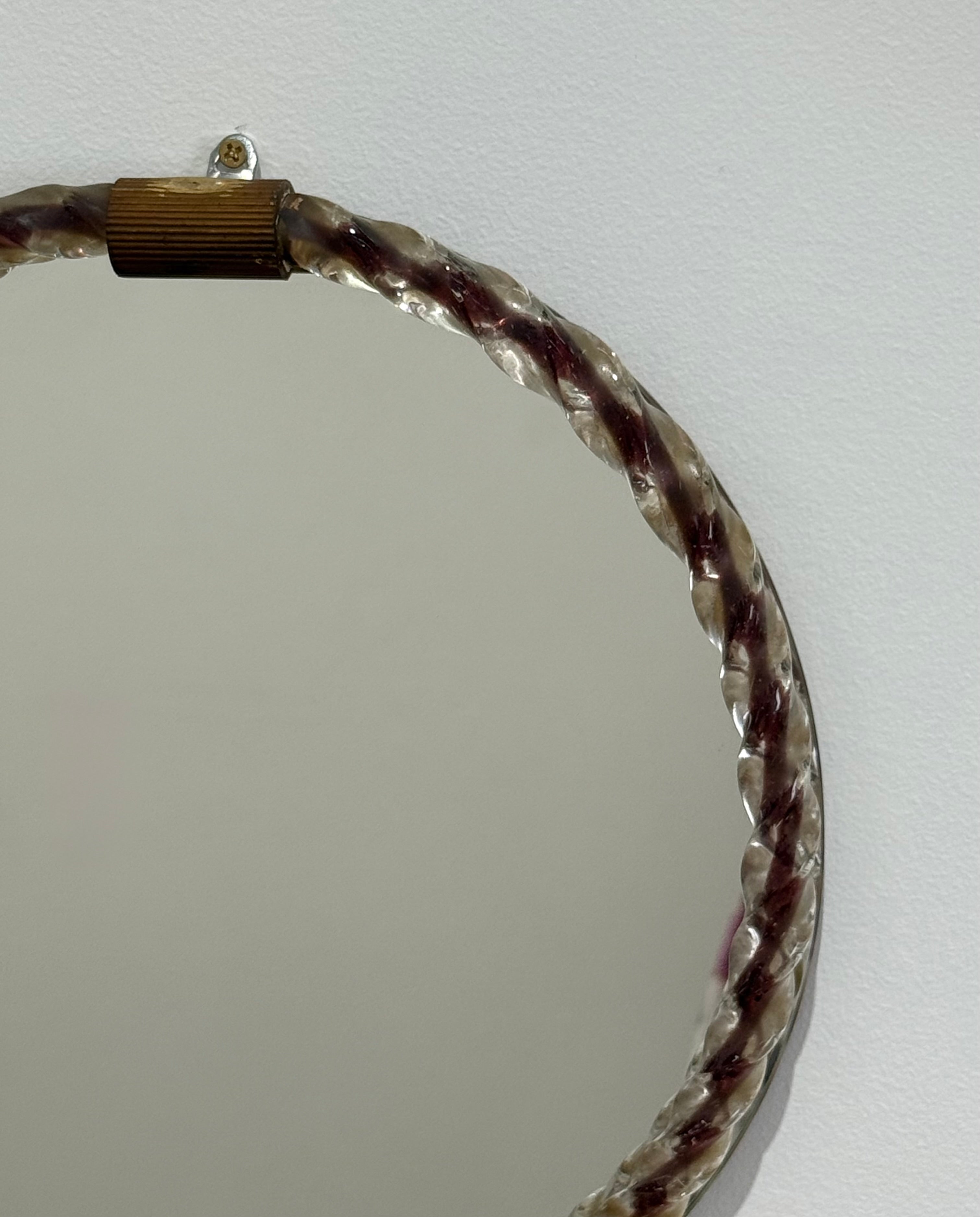 Italian Murano Glass Mirror