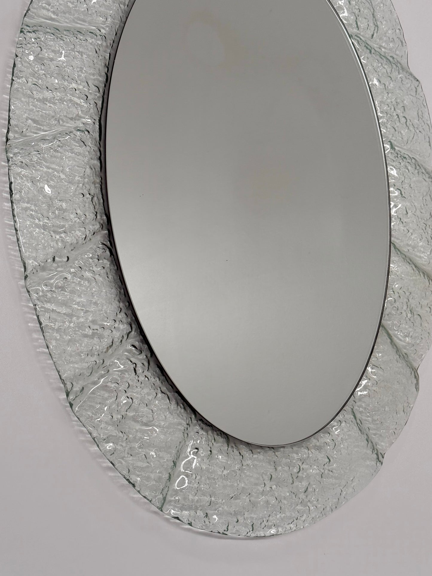 Vintage Moulded Glass Mirror