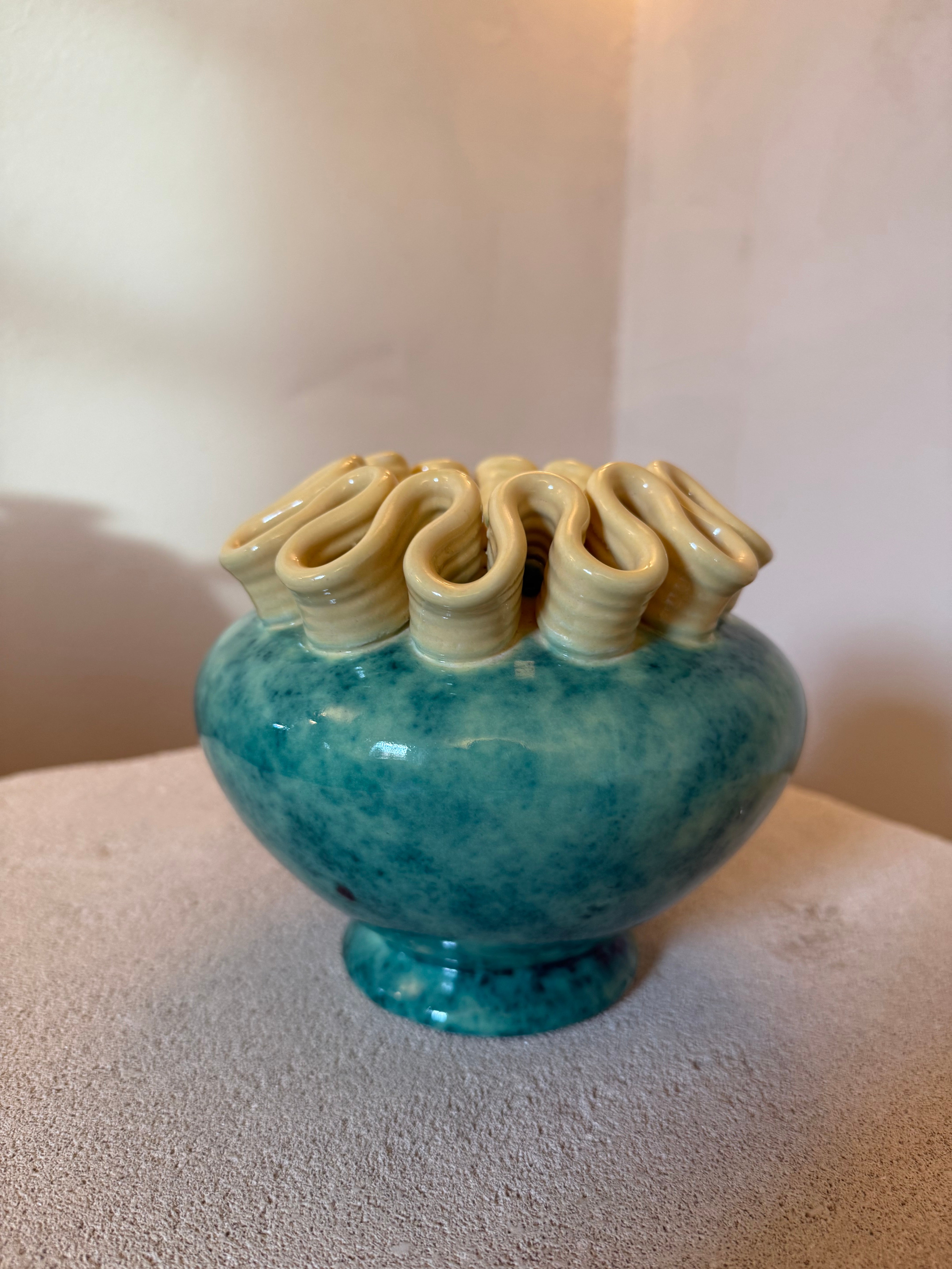 French Art Deco Vase by Sainte Radegonde