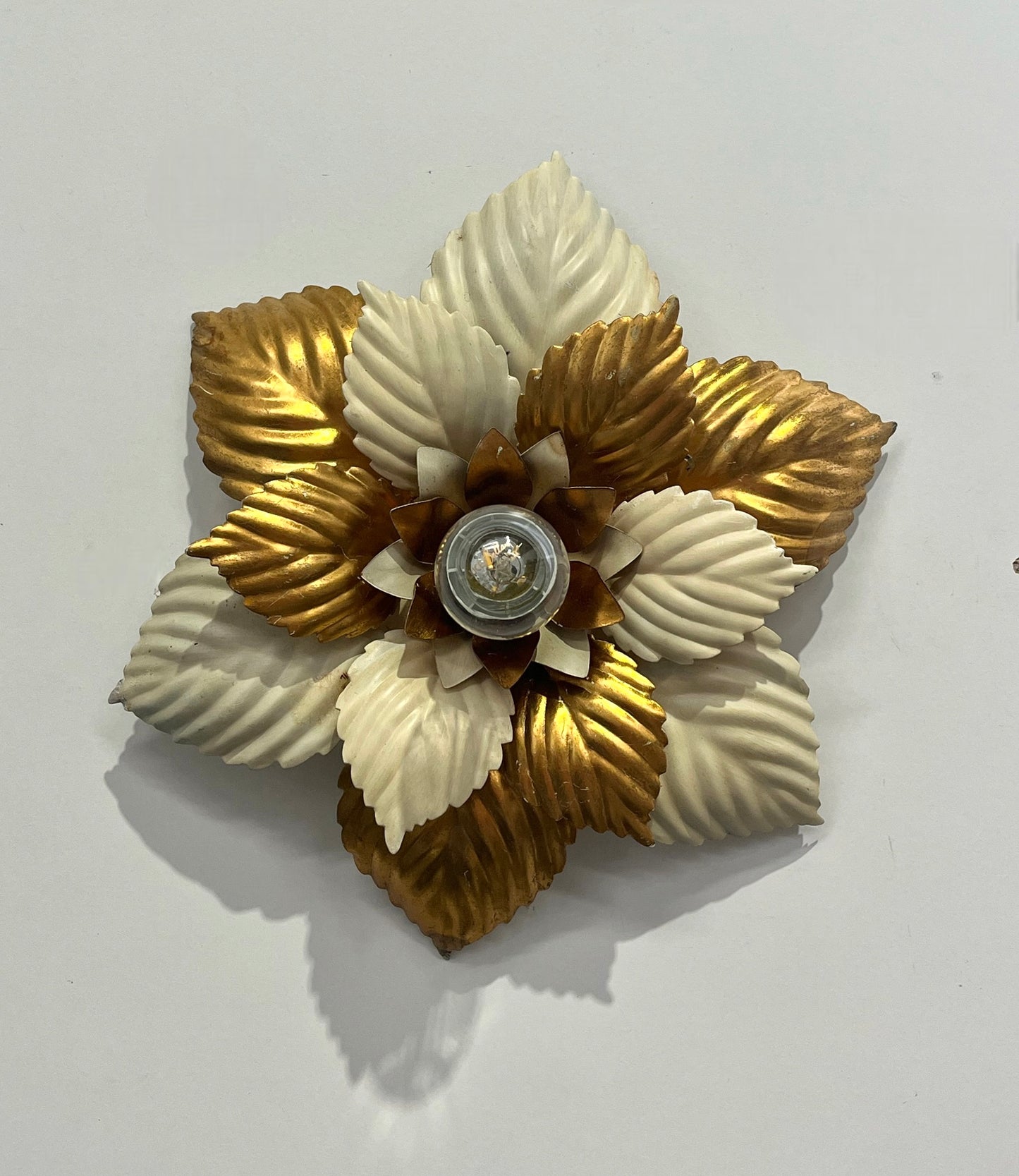 1950’s Italian Floral Wall Light - Three Available