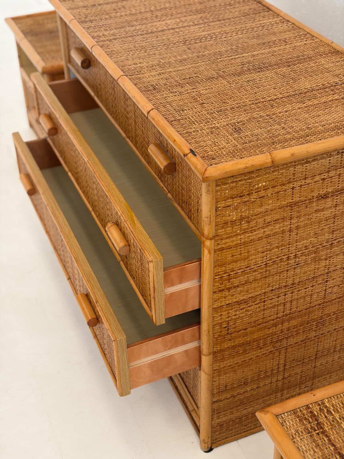 PRE-ORDER: Italian Bamboo Drawers by Dal Vera