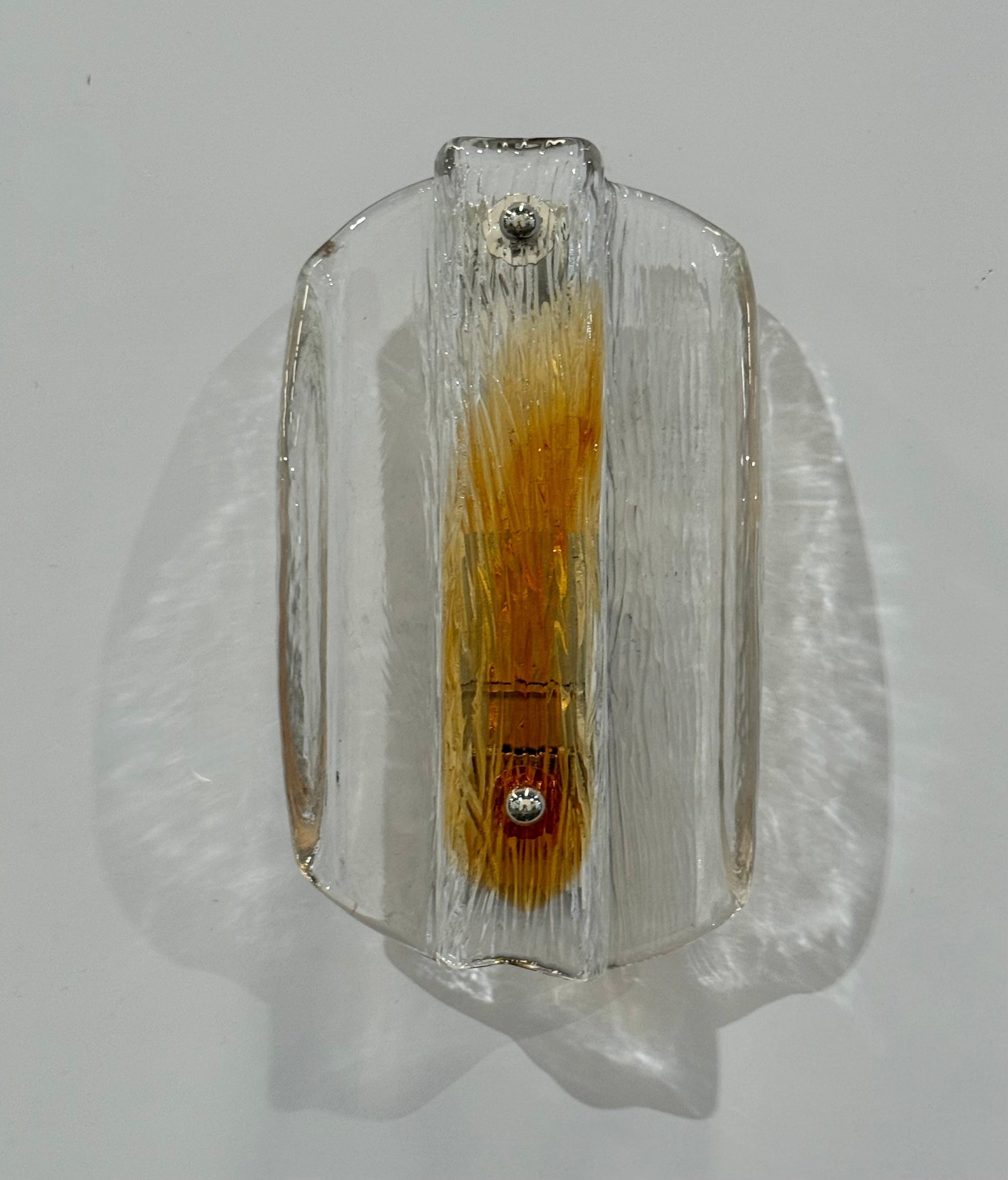 Pair of 1970’s Murano Wall Lights by Mazzega