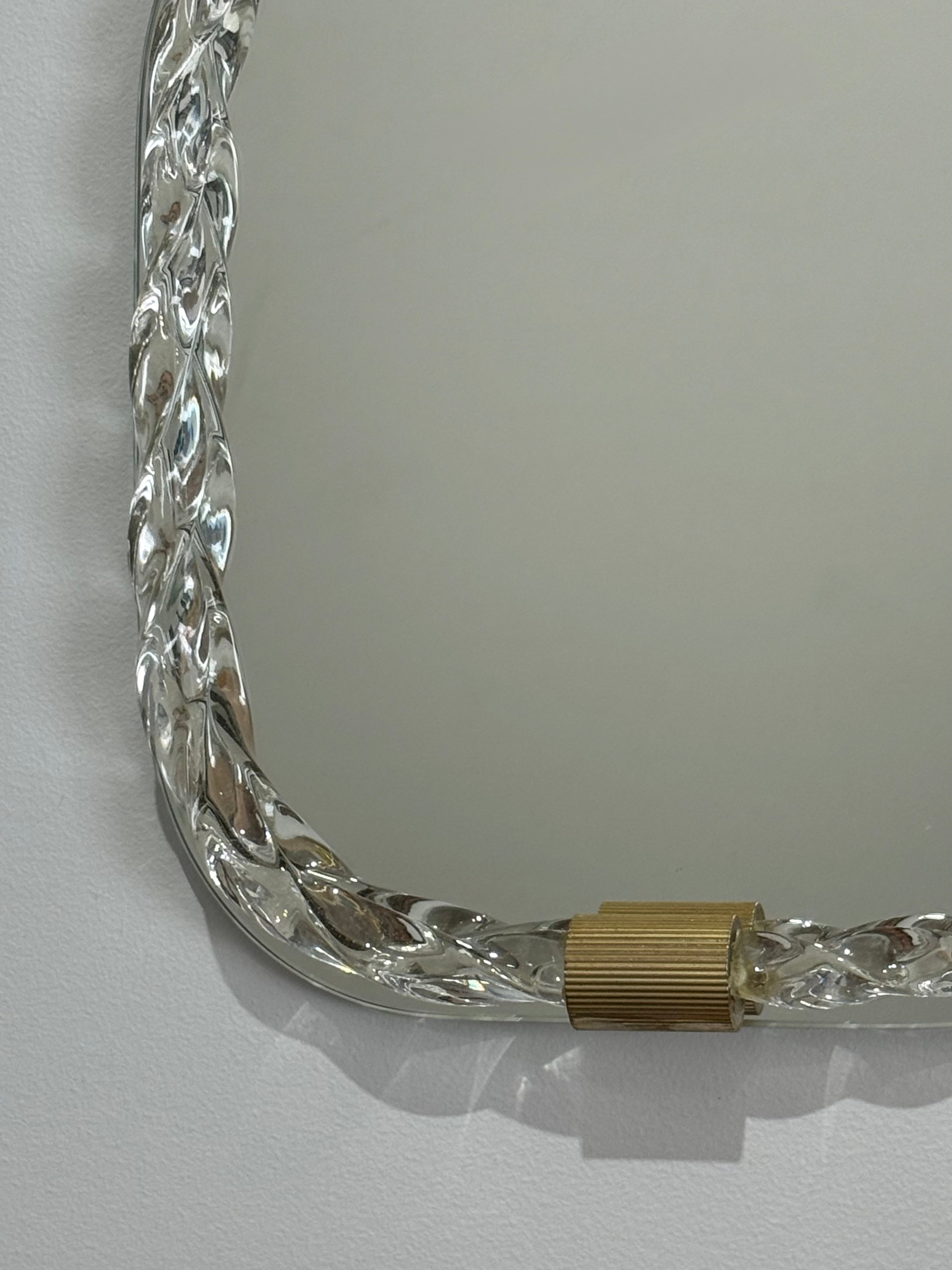 Vintage Murano Glass Mirror