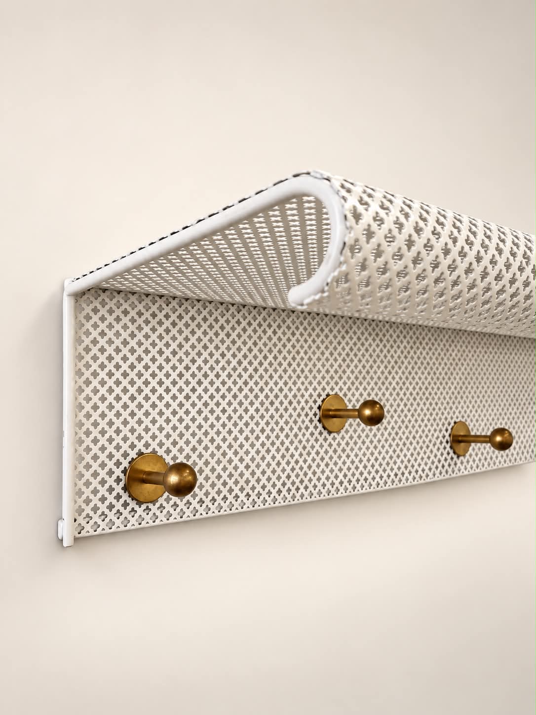 Vintage Perforated Mategot Coat Rack
