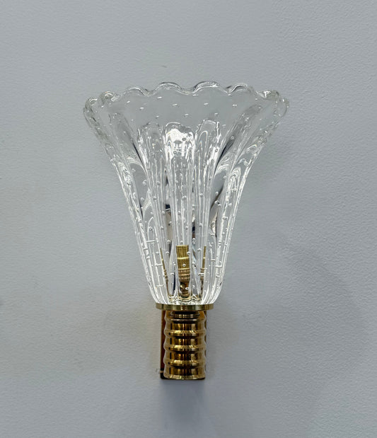 Large Murano Bullicante Wall Light by Barovier