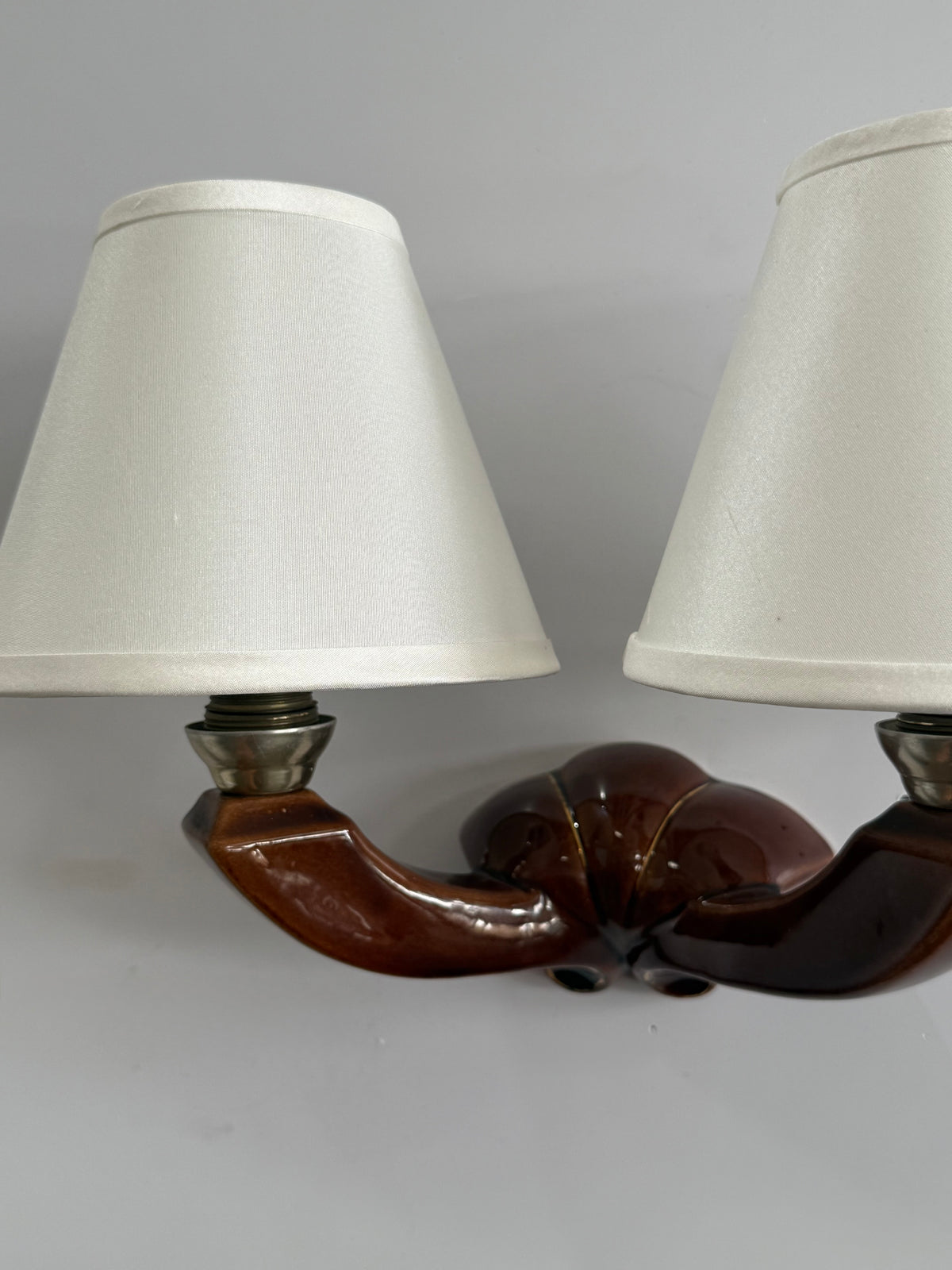 1950’s French Ceramic Wall Light
