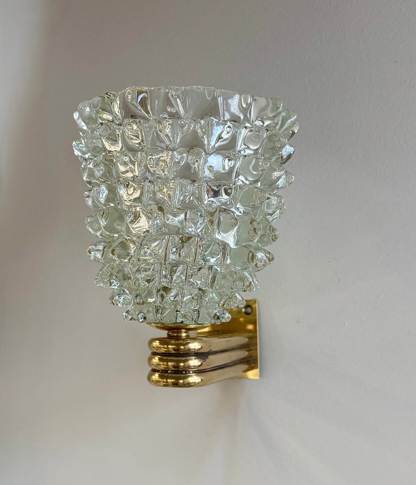 PRE-ORDER Murano Rostrato Wall Light - Two Available