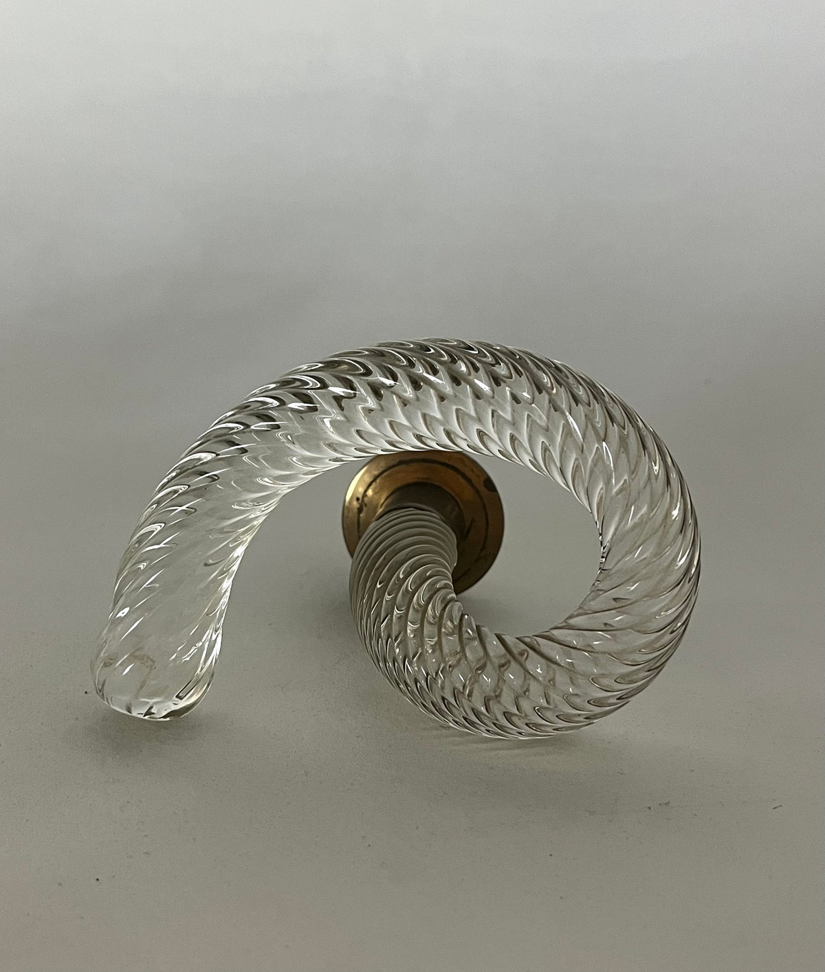 Murano Glass Coat Hook by Venini  - Four Available