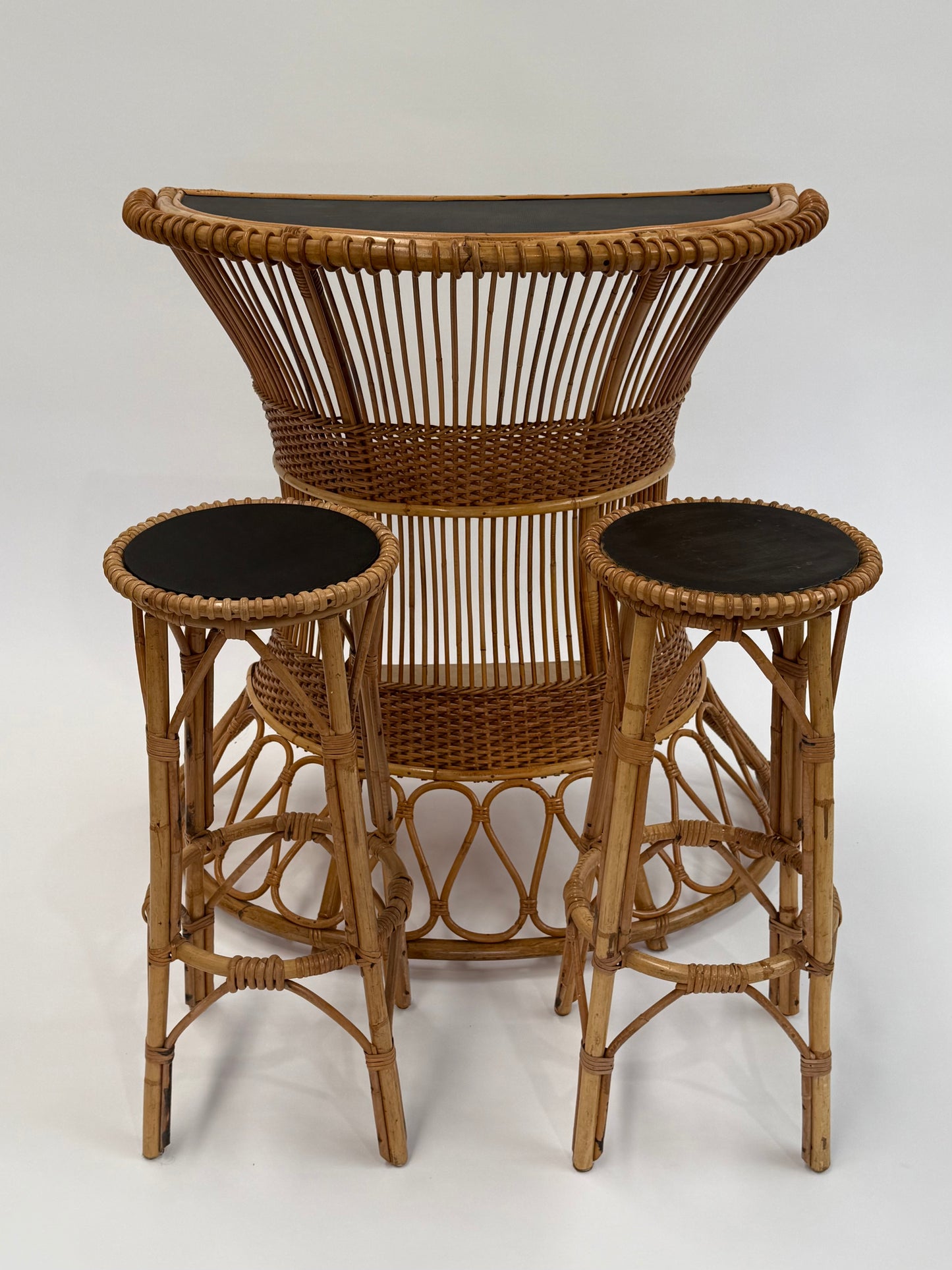 French 1960’s Bamboo Bar