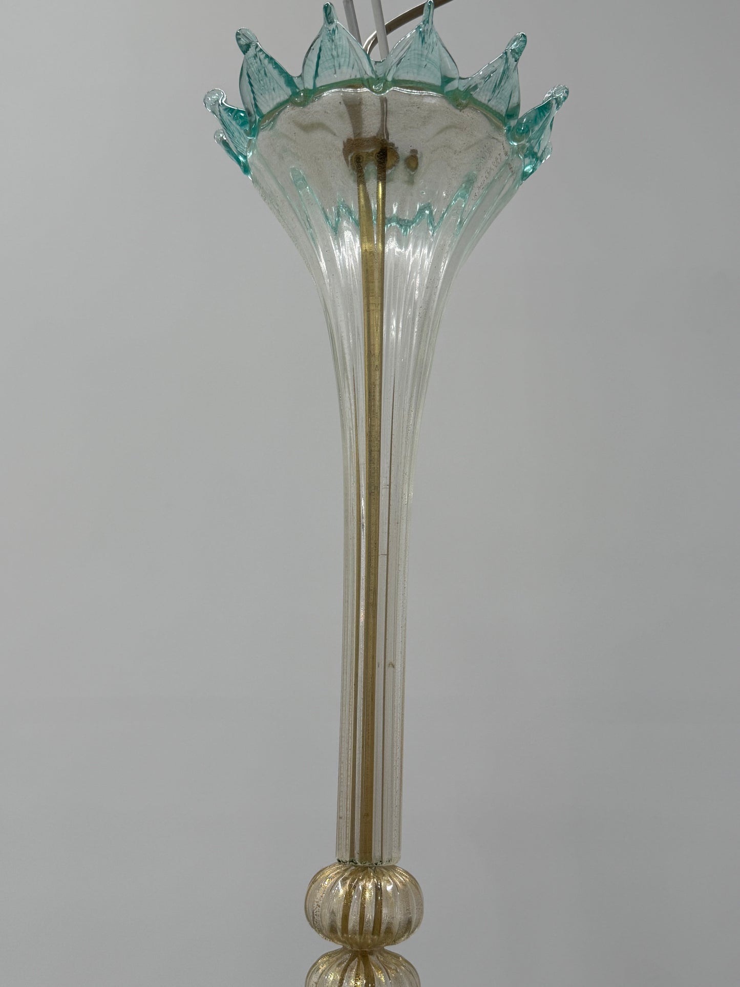 Floral Pendant Light by Barovier & Toso, 1950’s