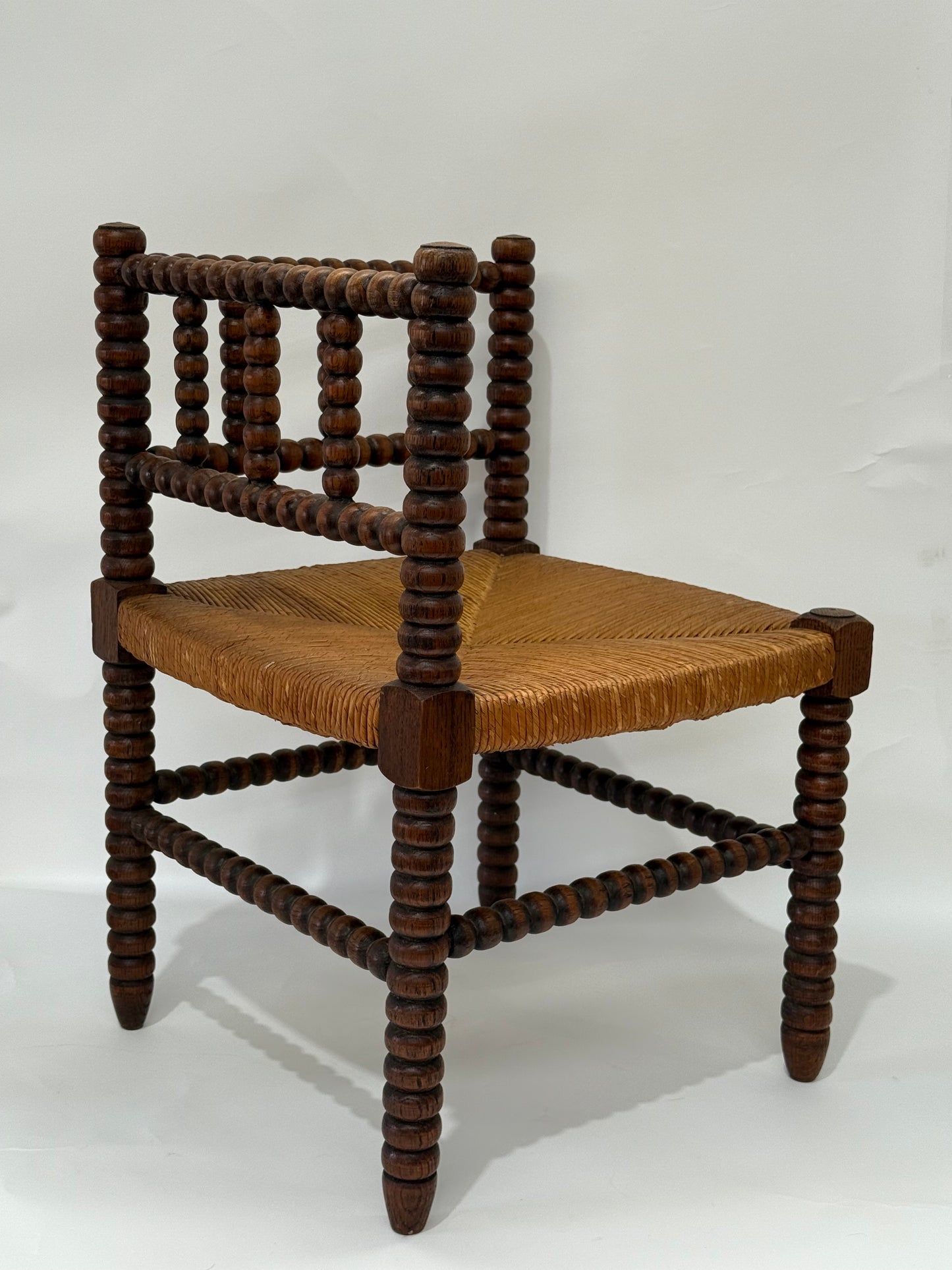 Antique French Bobbin Chair