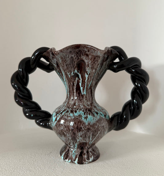 French Vallauris Ceramic Vase