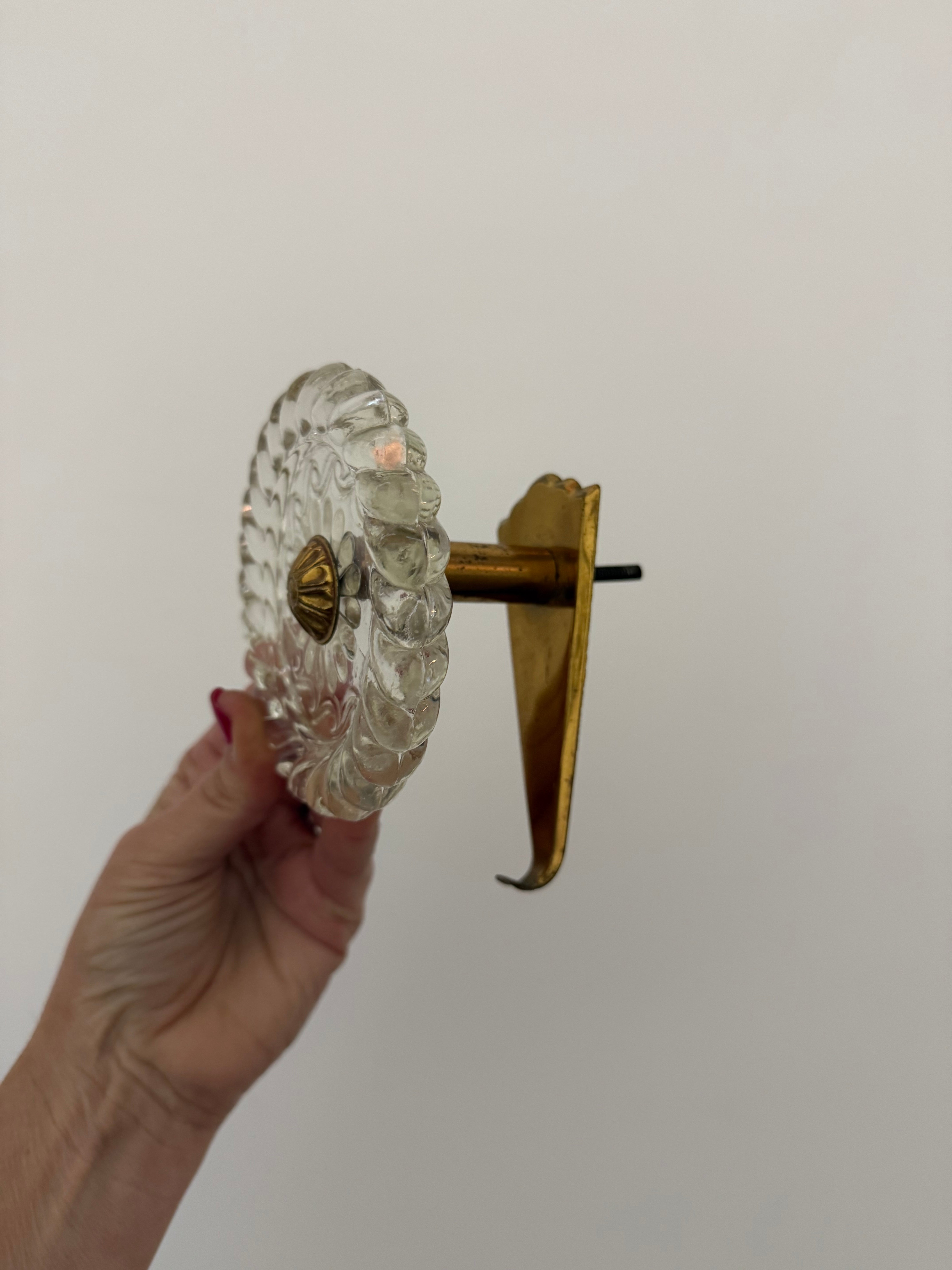 Murano Glass Wall Hook - Three Available