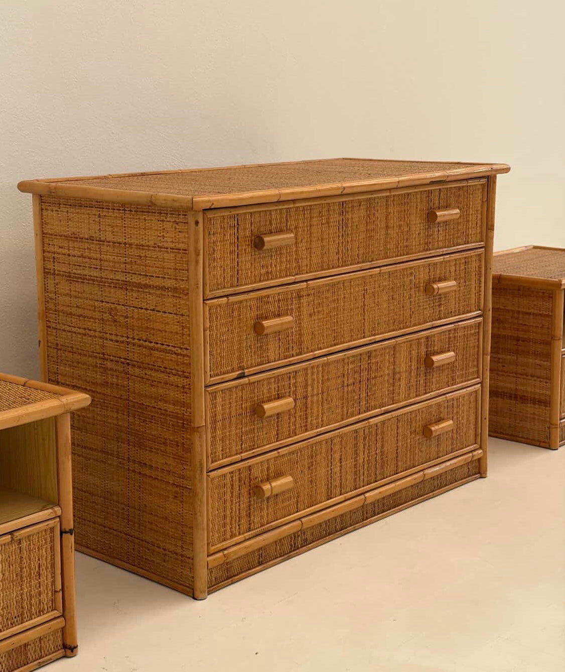 PRE-ORDER: Italian Bamboo Drawers by Dal Vera