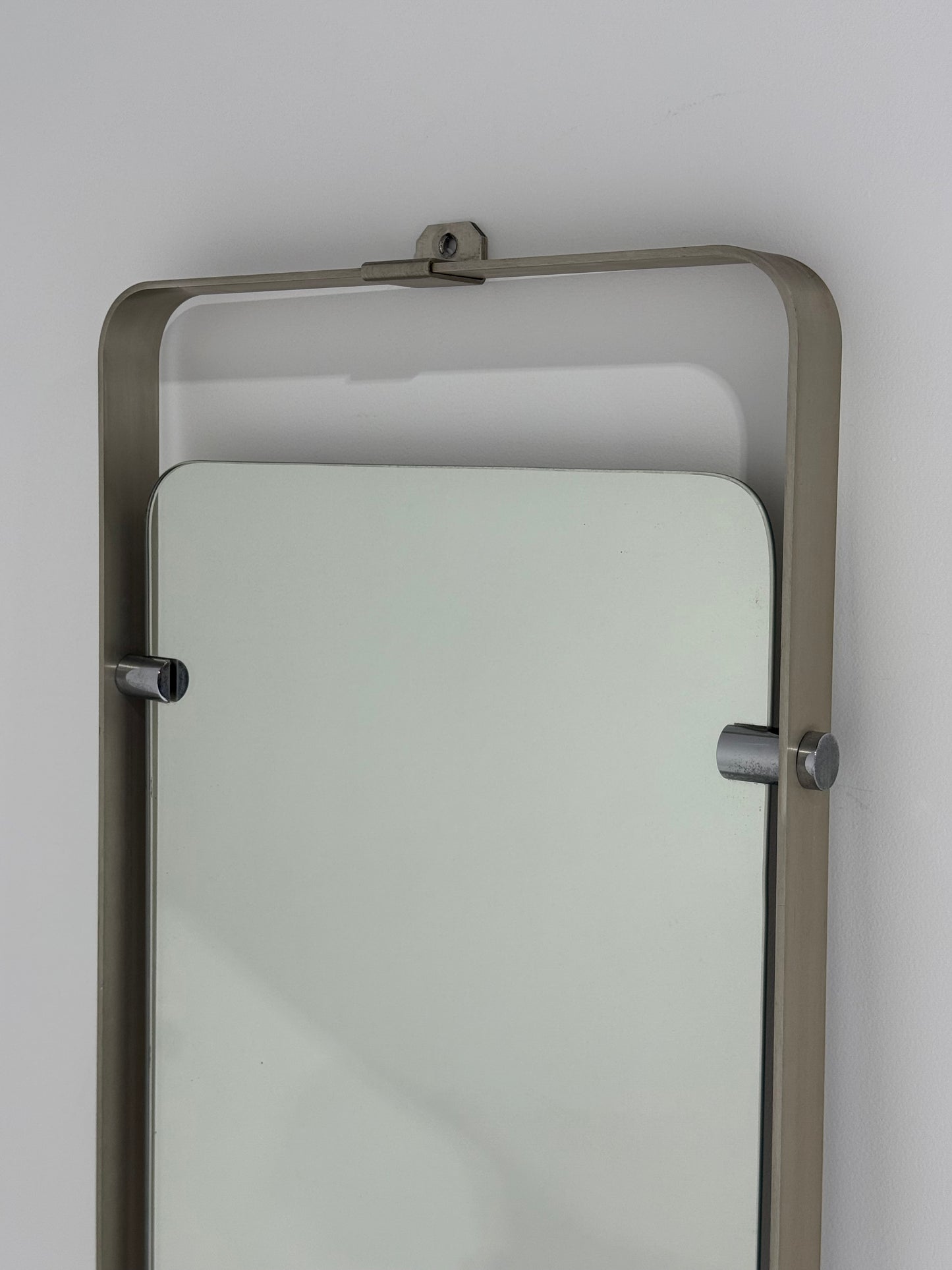 1970’s Italian Chrome Mirror