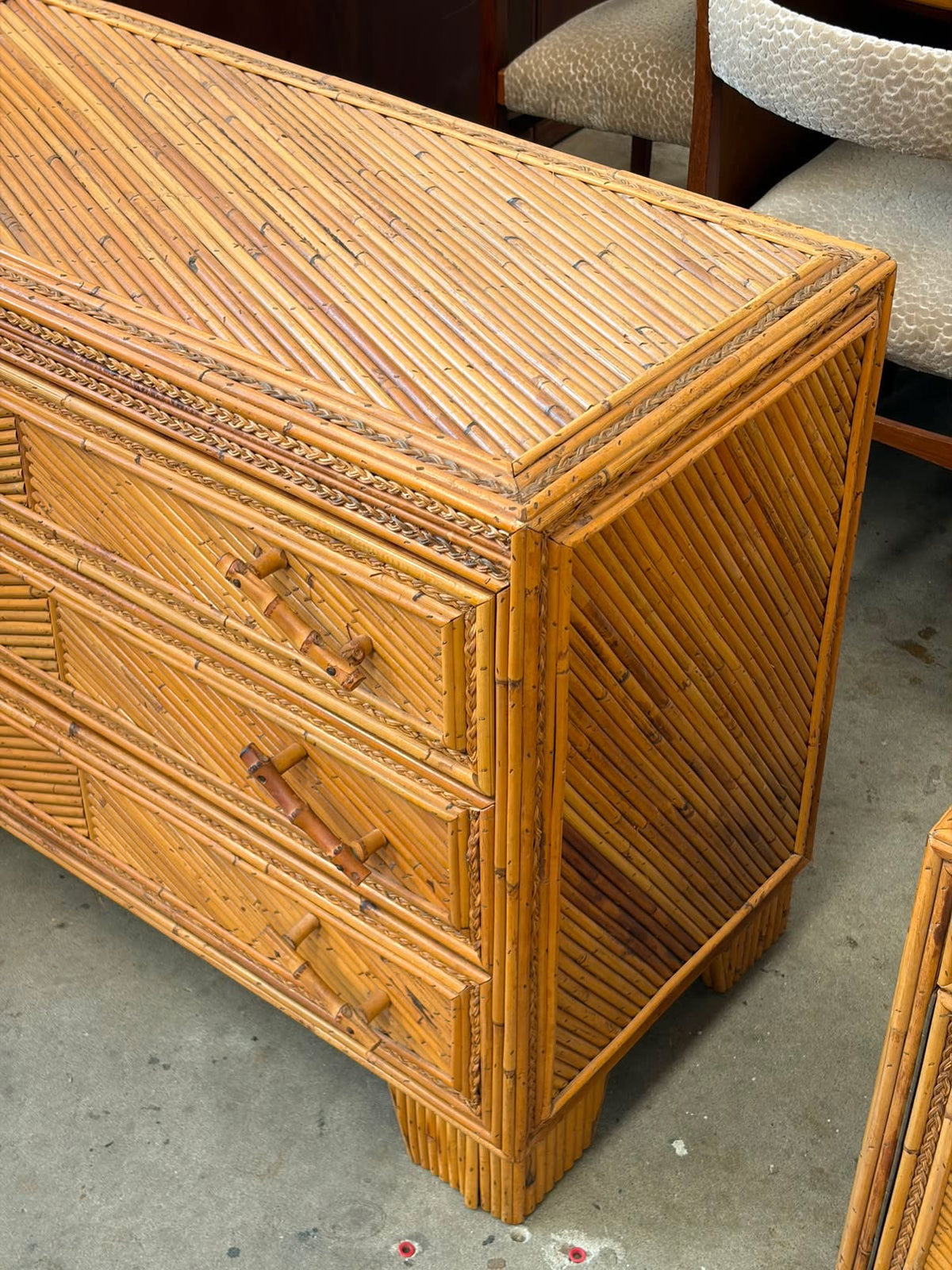 PRE-ORDER: Italian Bamboo Drawers by Vivai Del Sud