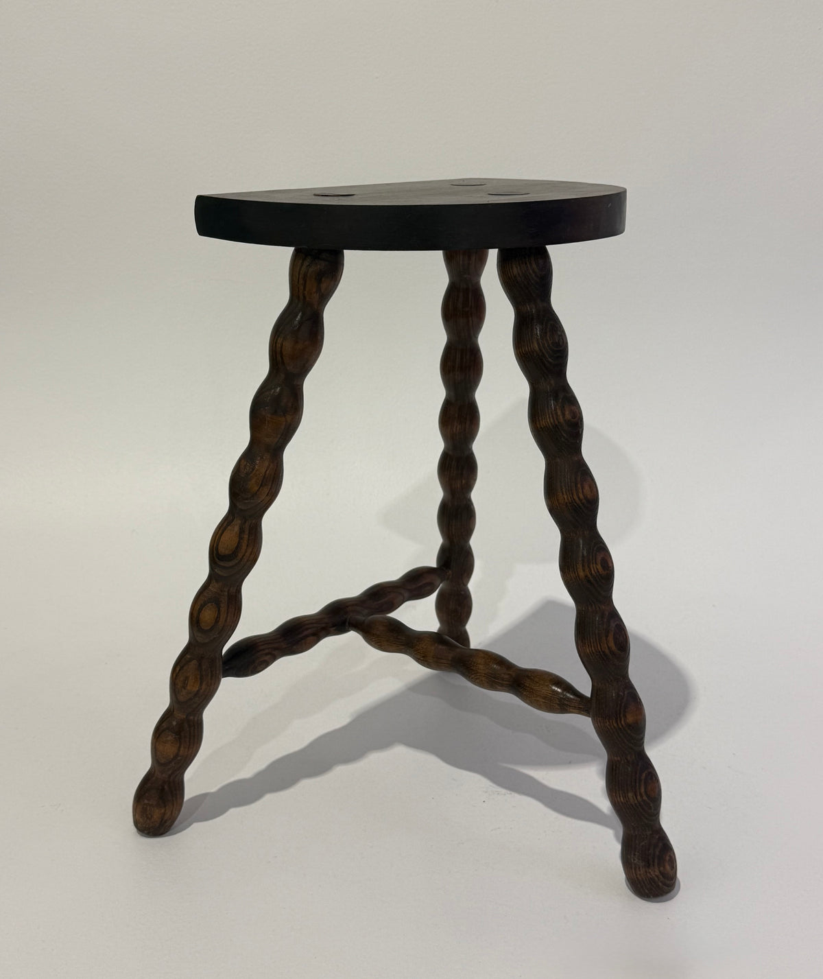 Vintage French Bobbin Tabouret - Two Available