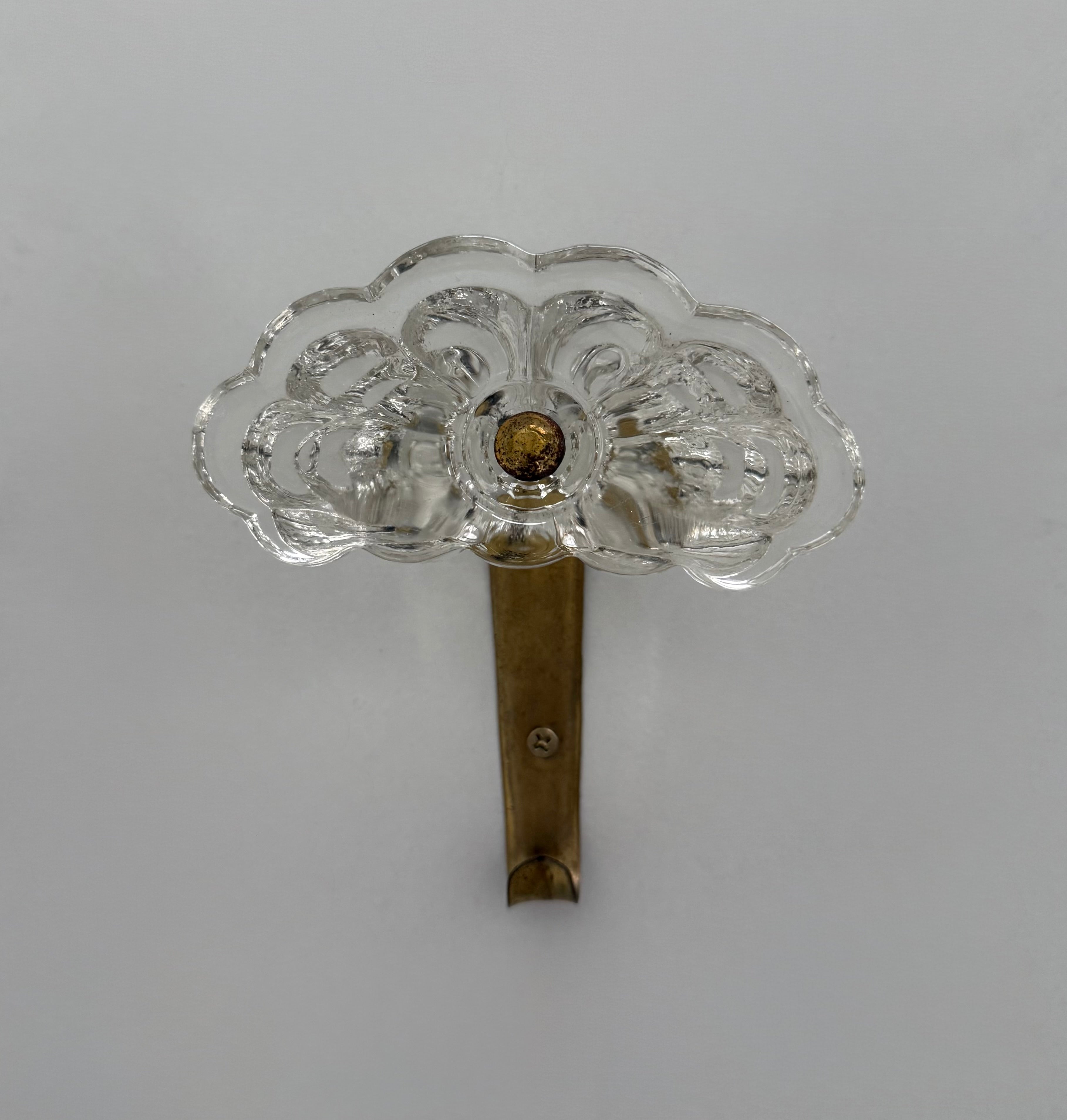 Murano Glass Coat Hook - Two Available