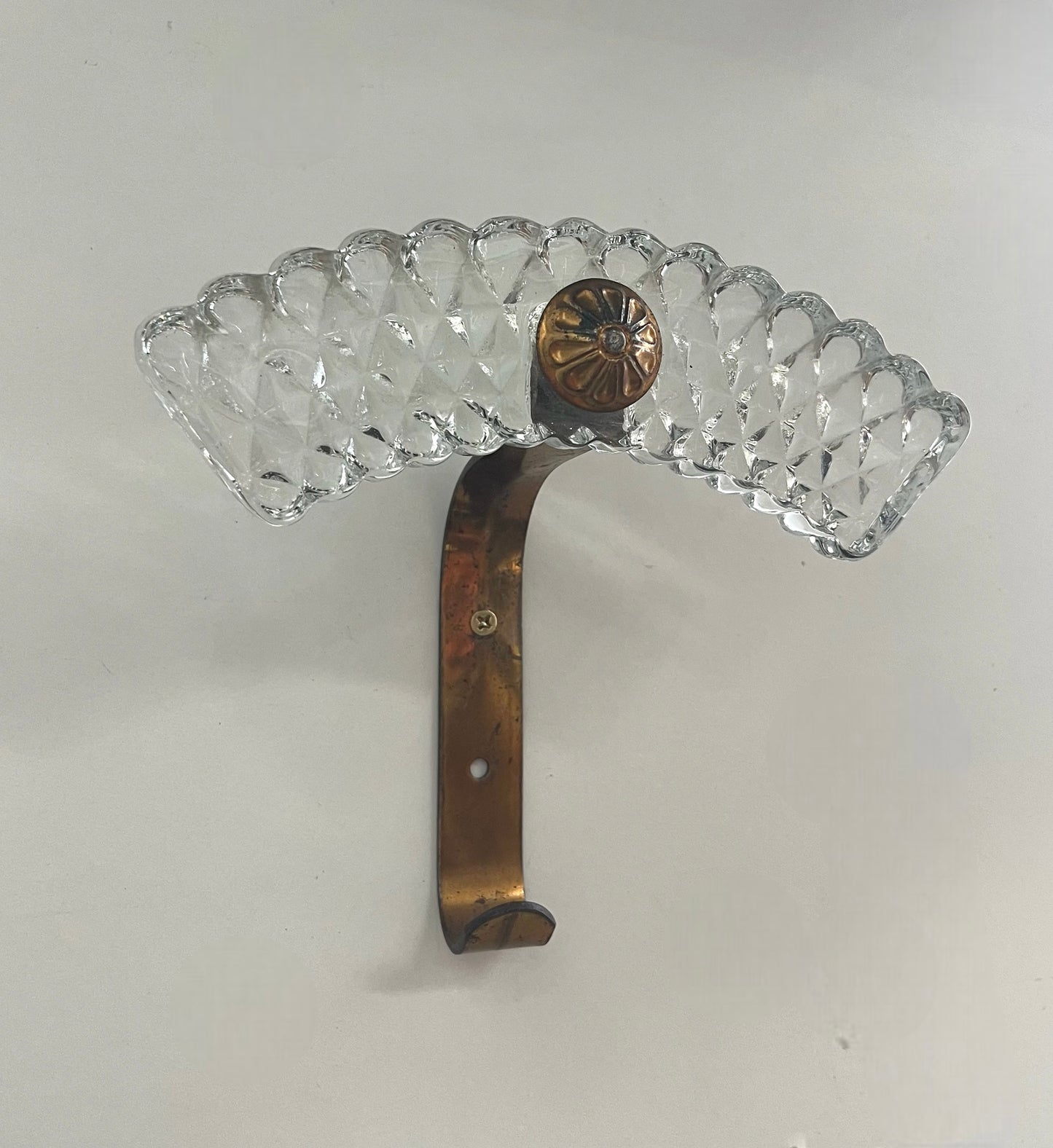 Murano Glass Coat Hook - Two Available