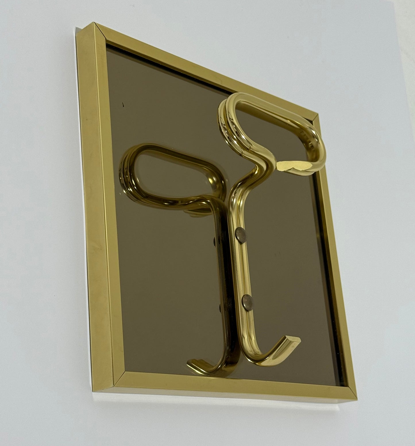 Italian Mirrored Coat Hook