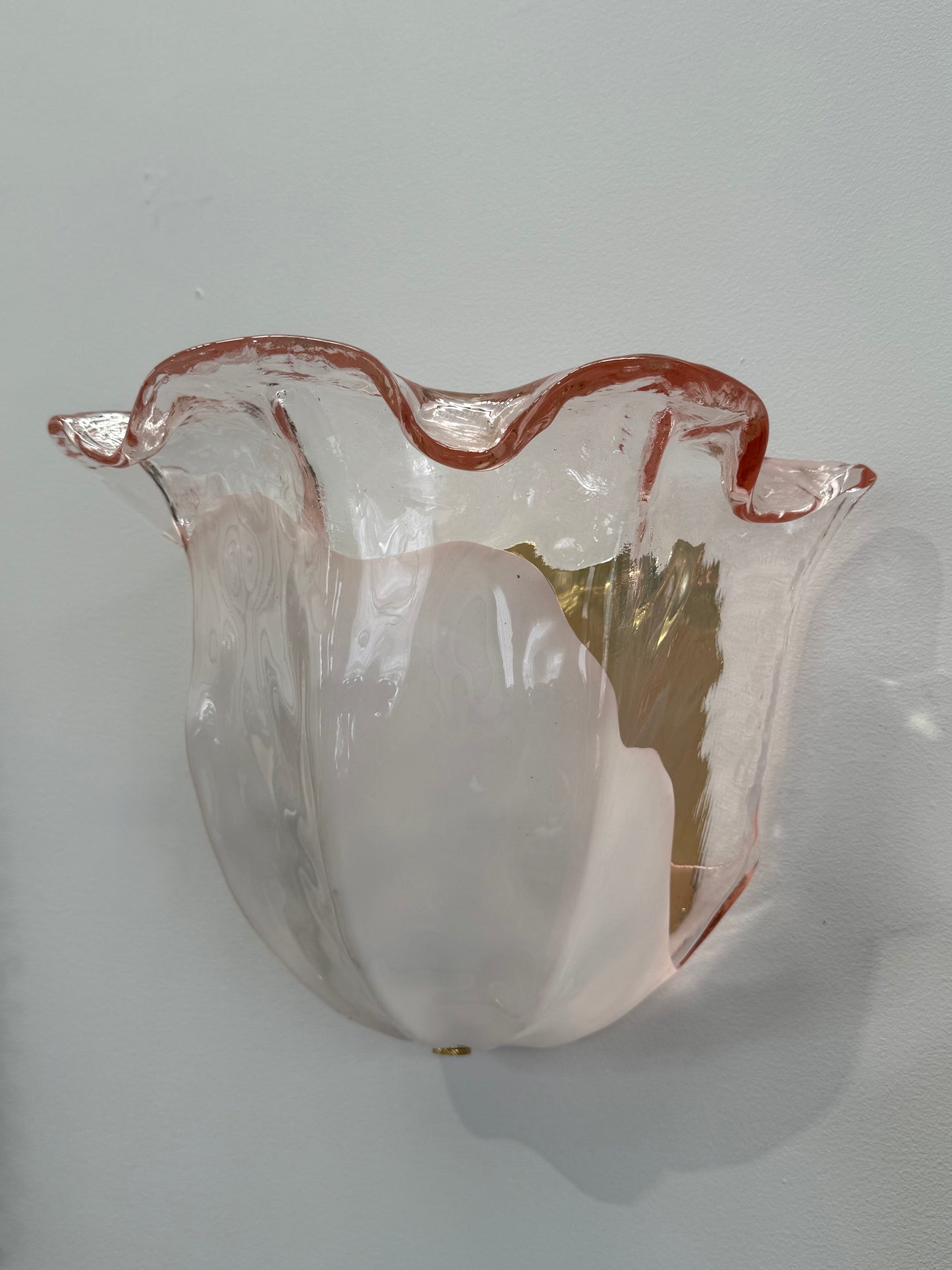 Pair of La Murrina Glass Wall Lights