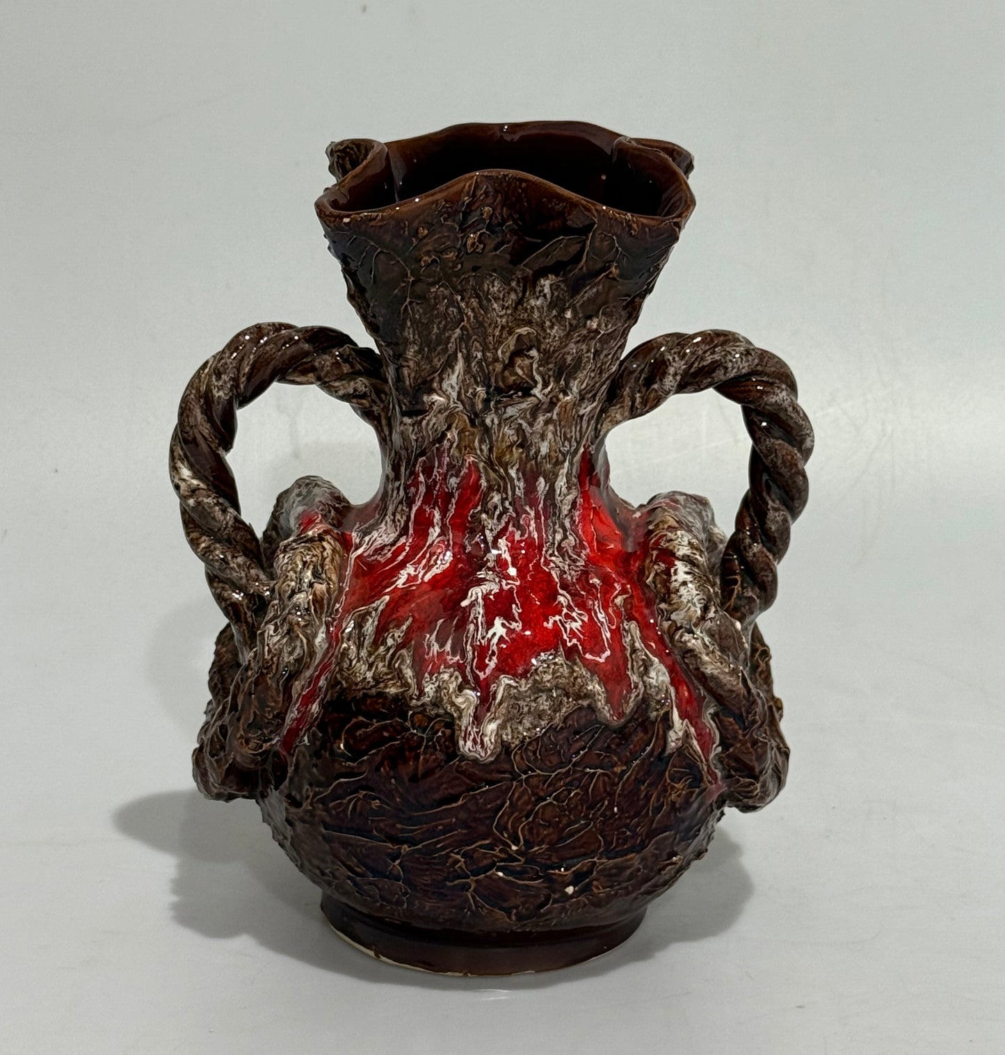 French Vallauris Ceramic Vase