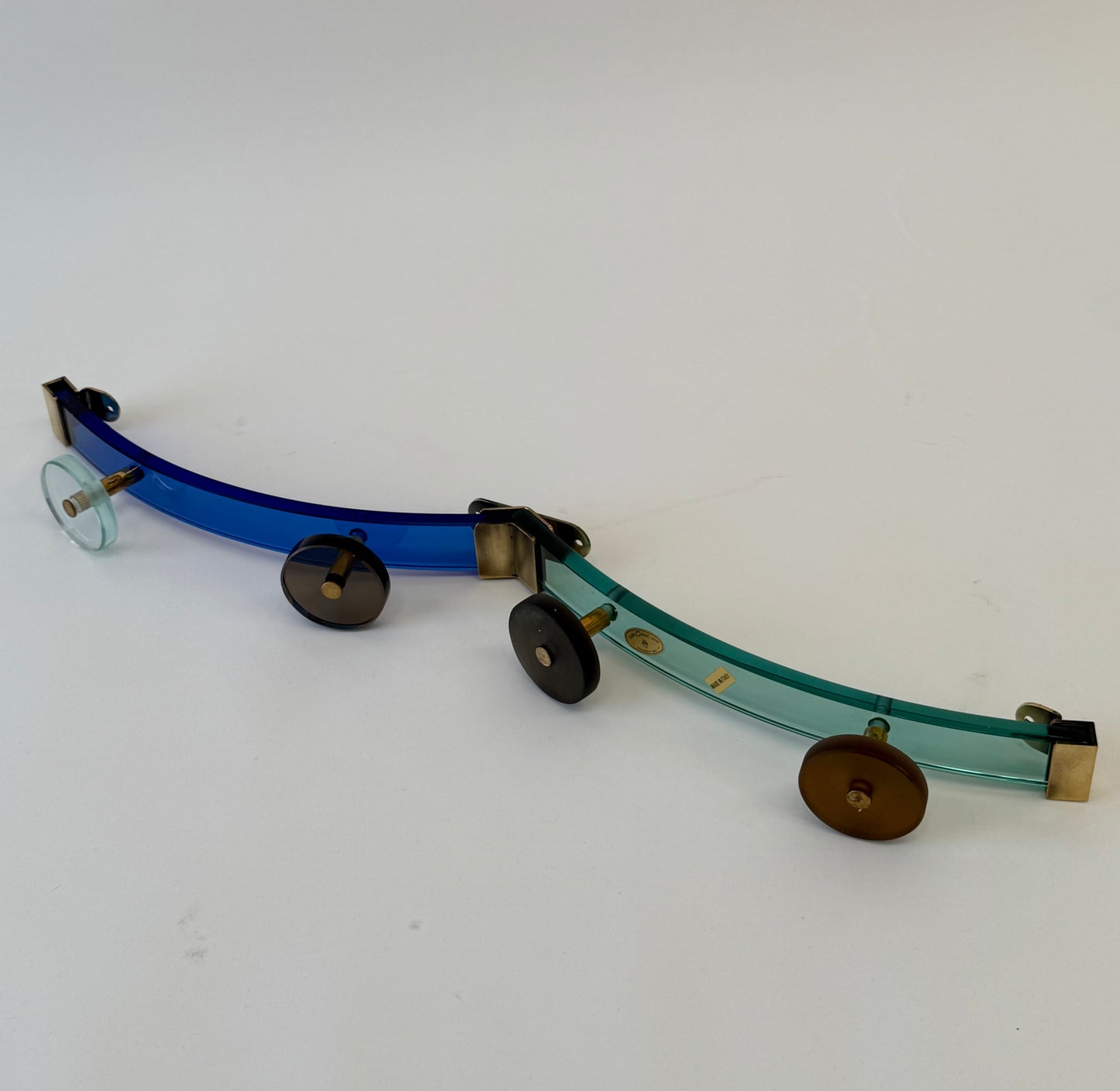 1950’s Italian Brass Coat Rack by Lupi Cristal - Two Available