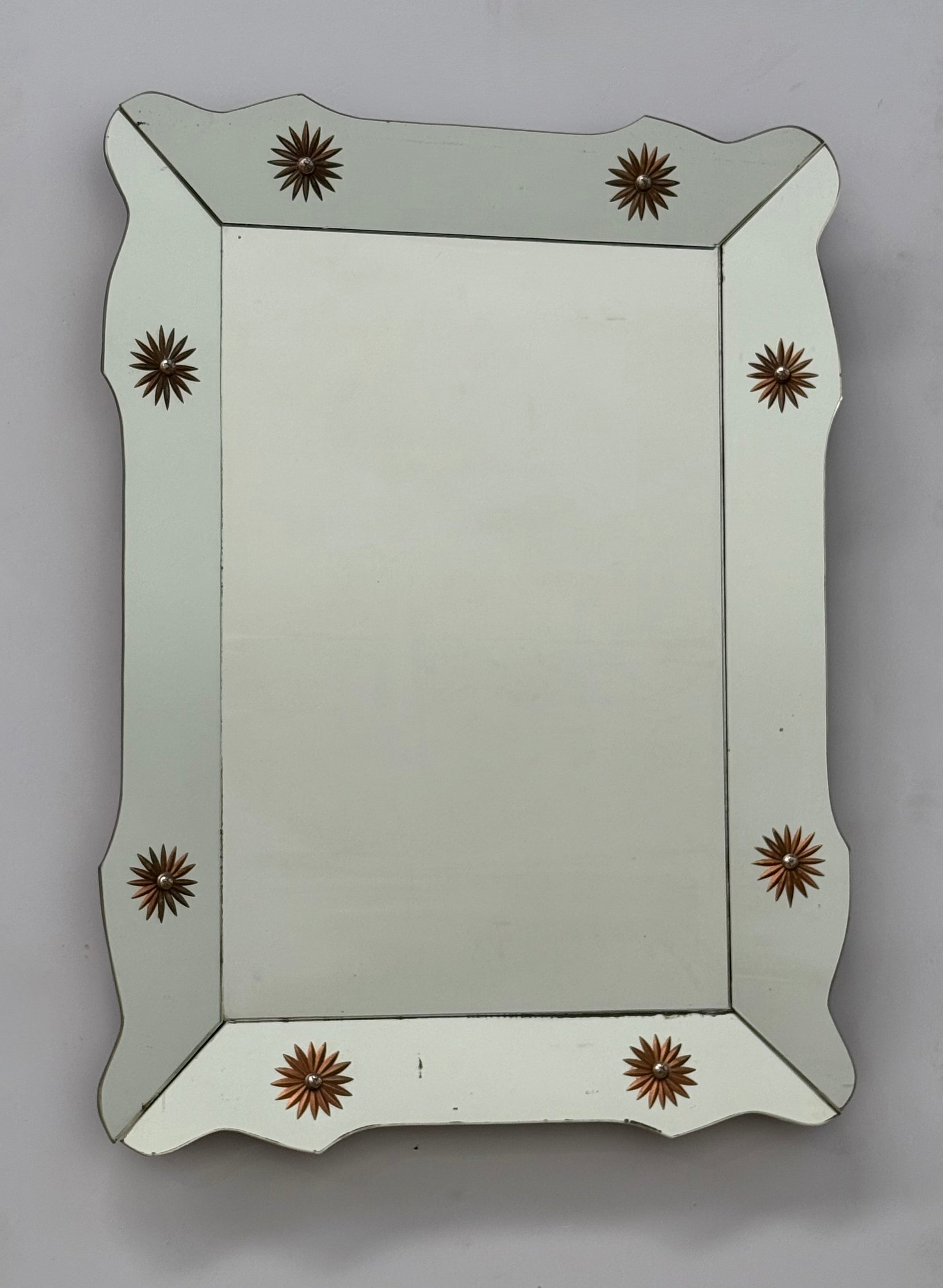 Vintage Venetian Glass Mirror