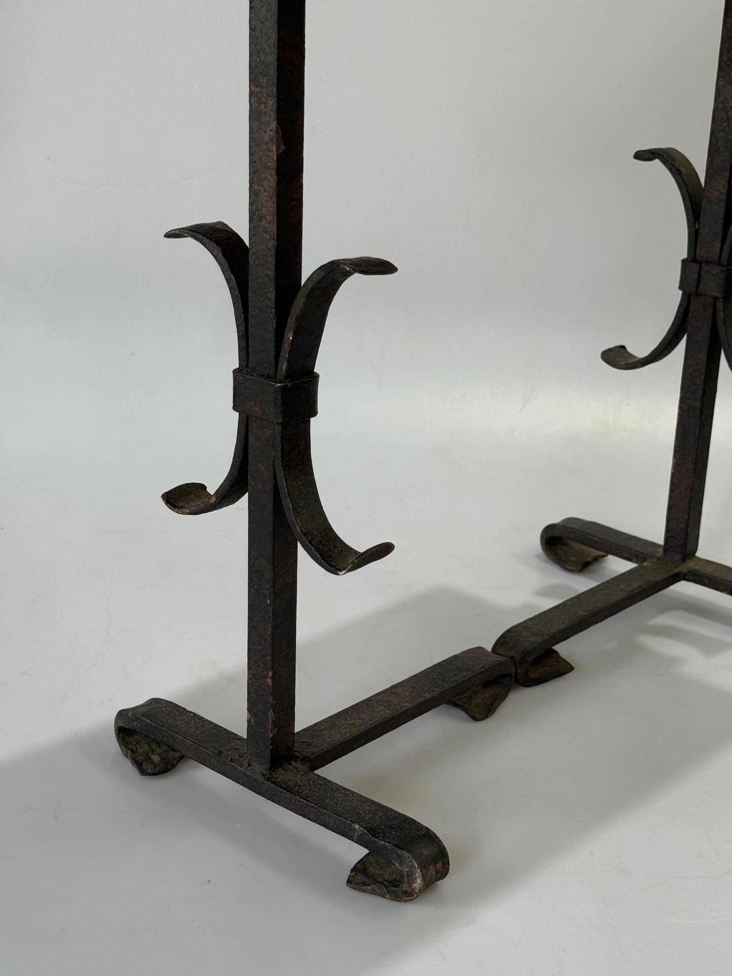 Vintage Timber & Iron Stool