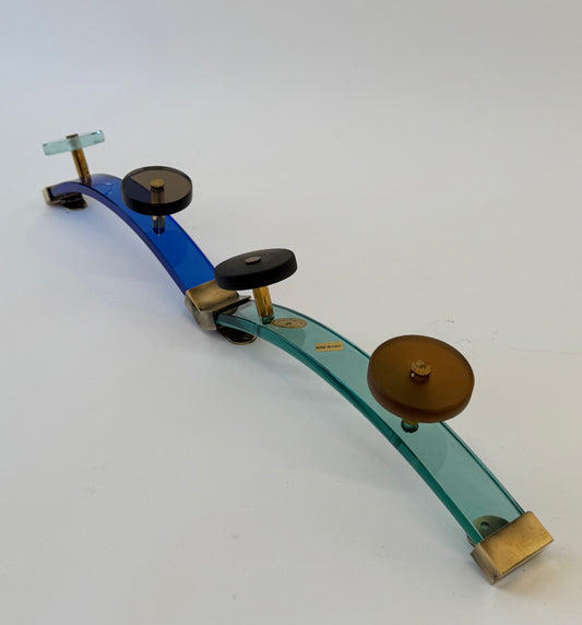 1950’s Italian Brass Coat Rack by Lupi Cristal - Two Available