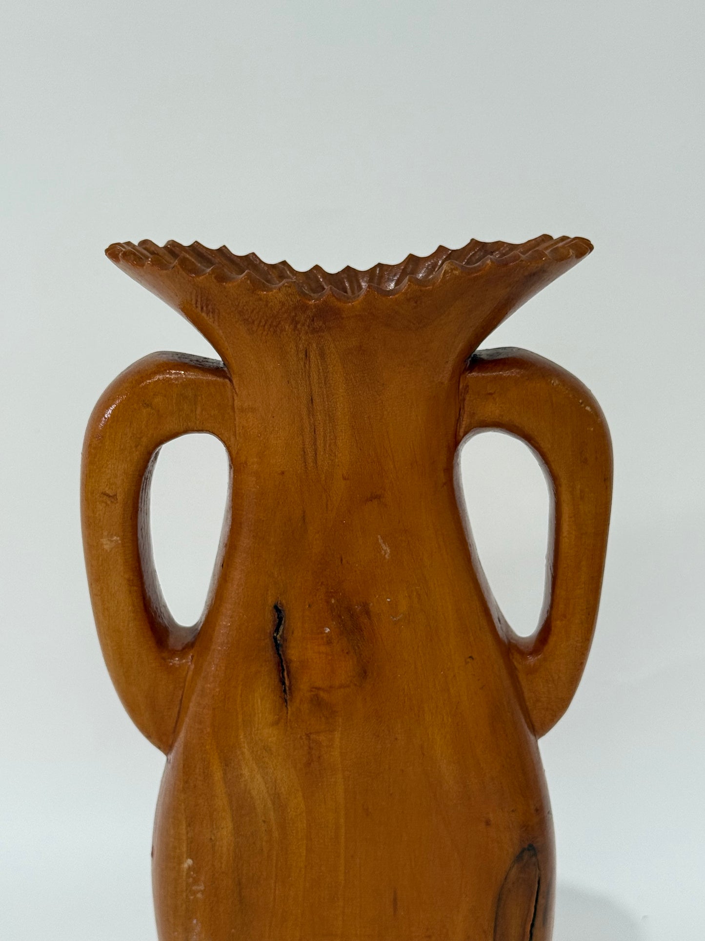 Vintage Timber Vase