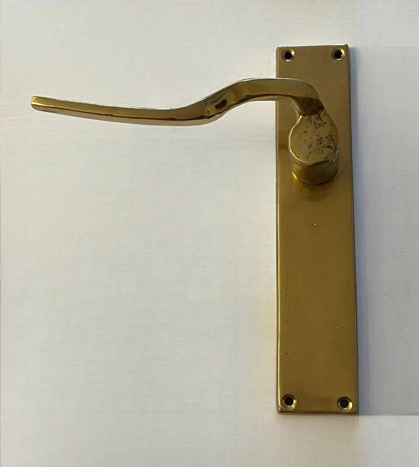 1970’s Brass Door Handle by David Marshall