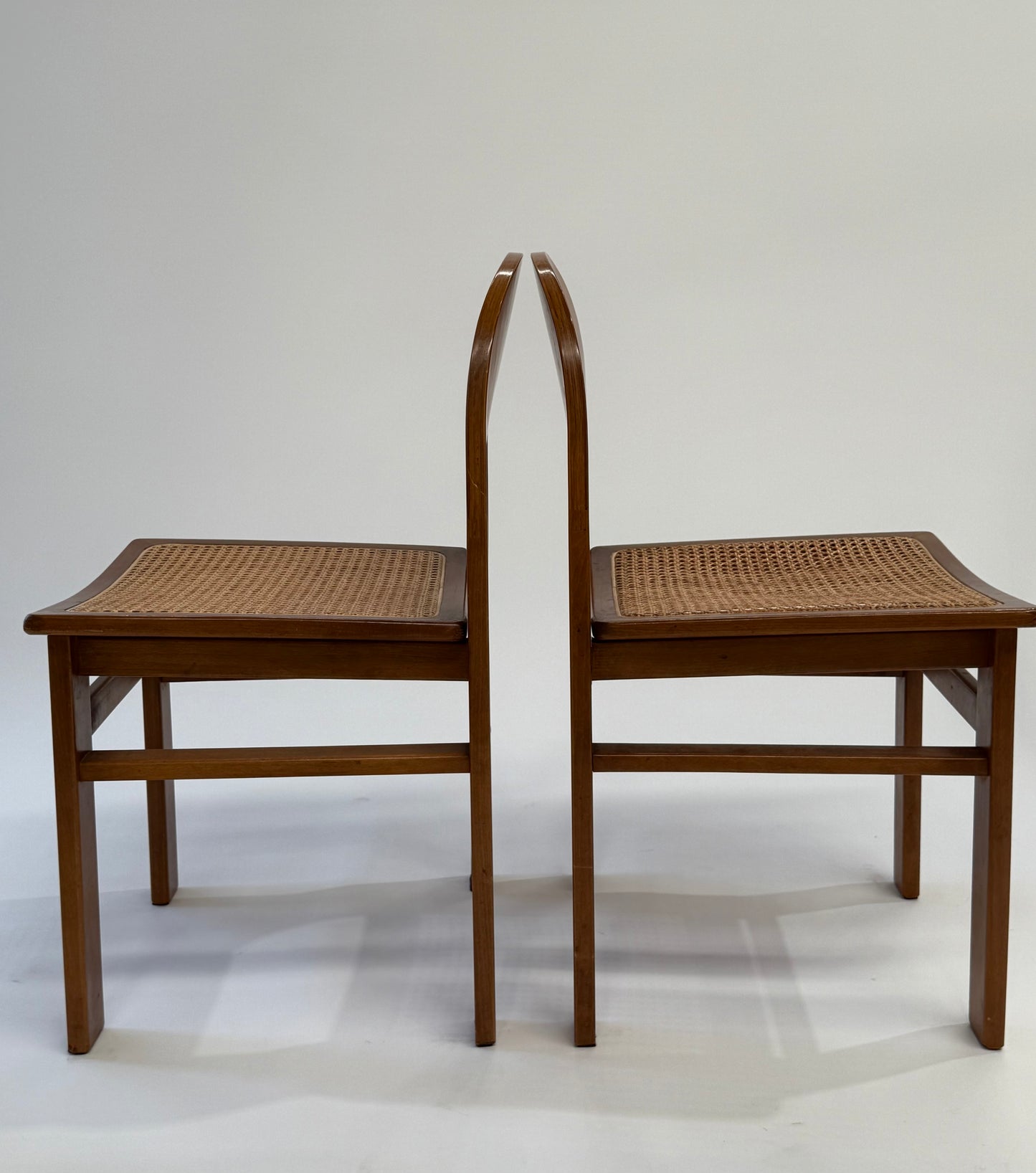 Pair of 1970’s Arcadia chairs by Adalberto Caraceni for Tagliabue