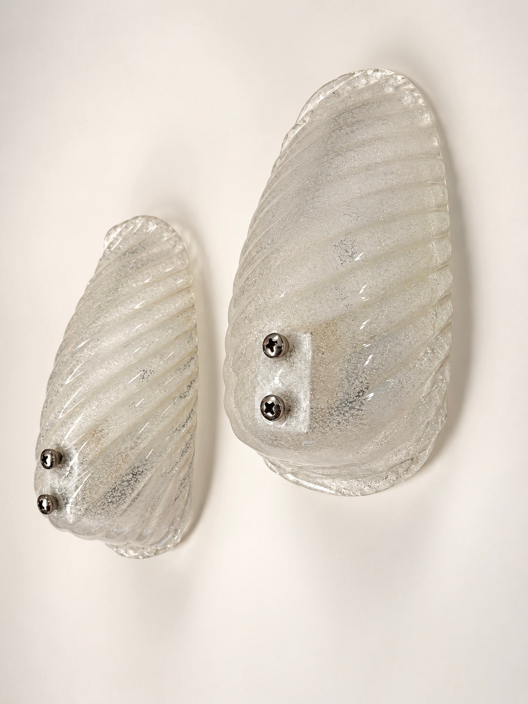 Vintage Murano Wall Lights - Three Available