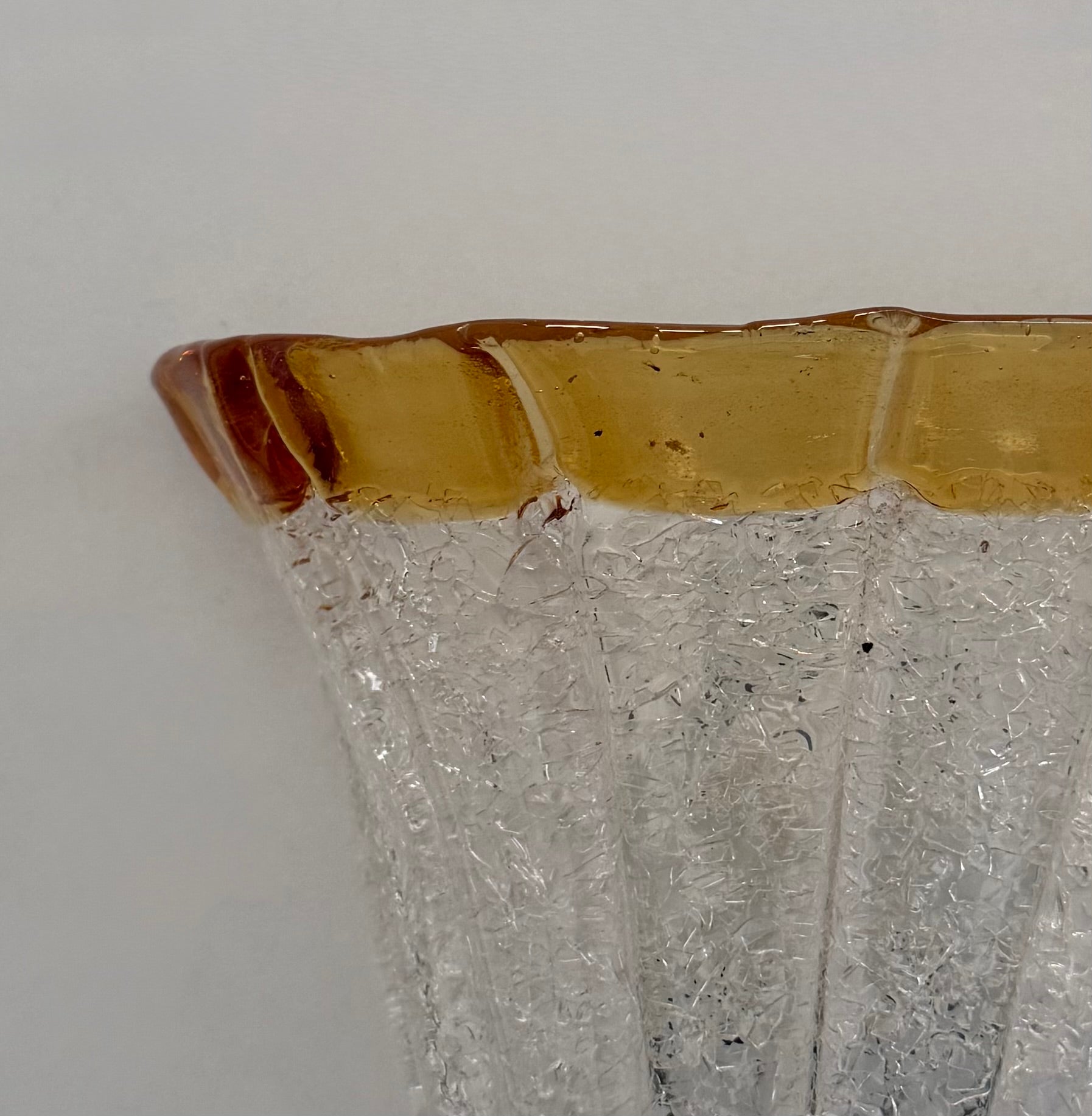 Pair of Murano Glass Wall Lights