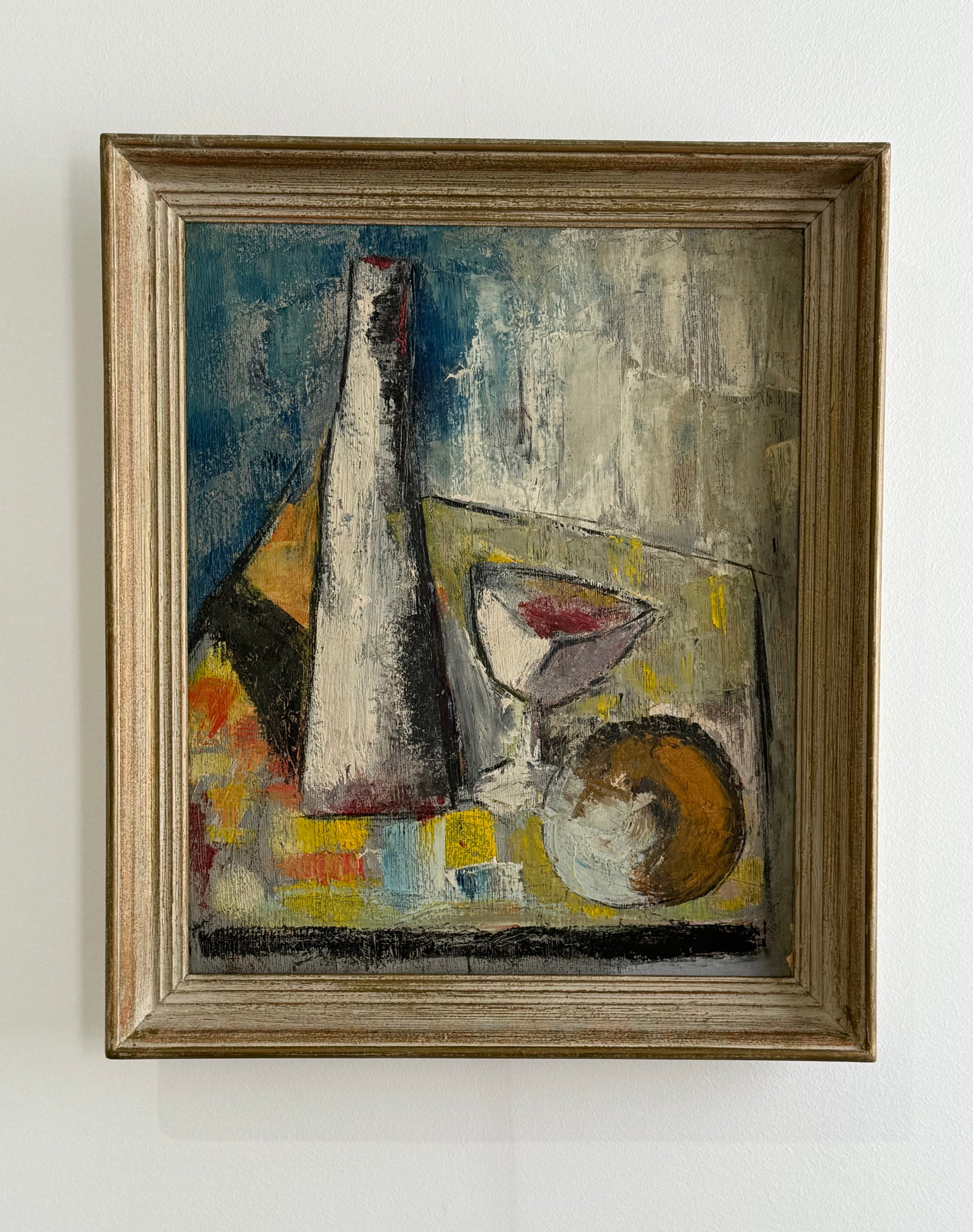 Antique French Cubist Still Life